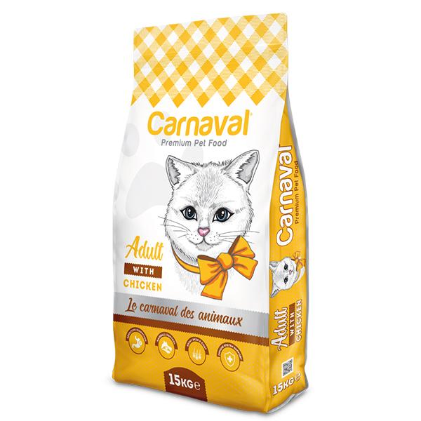 Carnaval Premium Cat Tavuklu Yetişkin Kedi Maması 15 KG