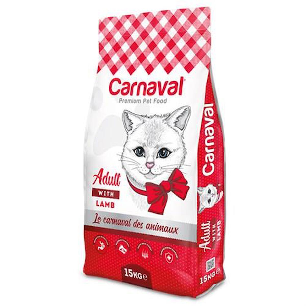 Carnaval Premium Kuzu Etli Yetişkin Kedi Mamaı 15 Kg