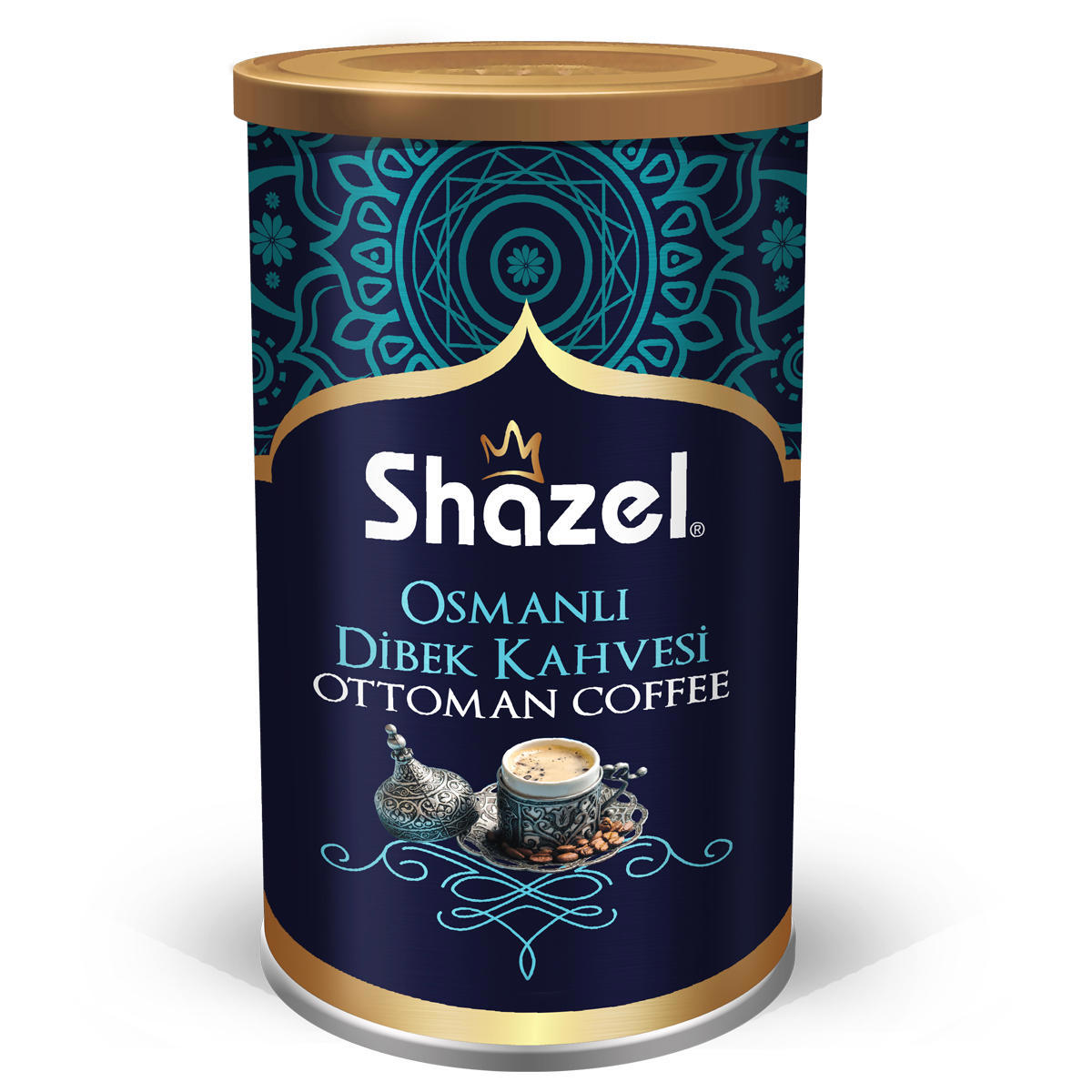 Shazel Osmanlı Dibek Kahvesi 250 g / teneke