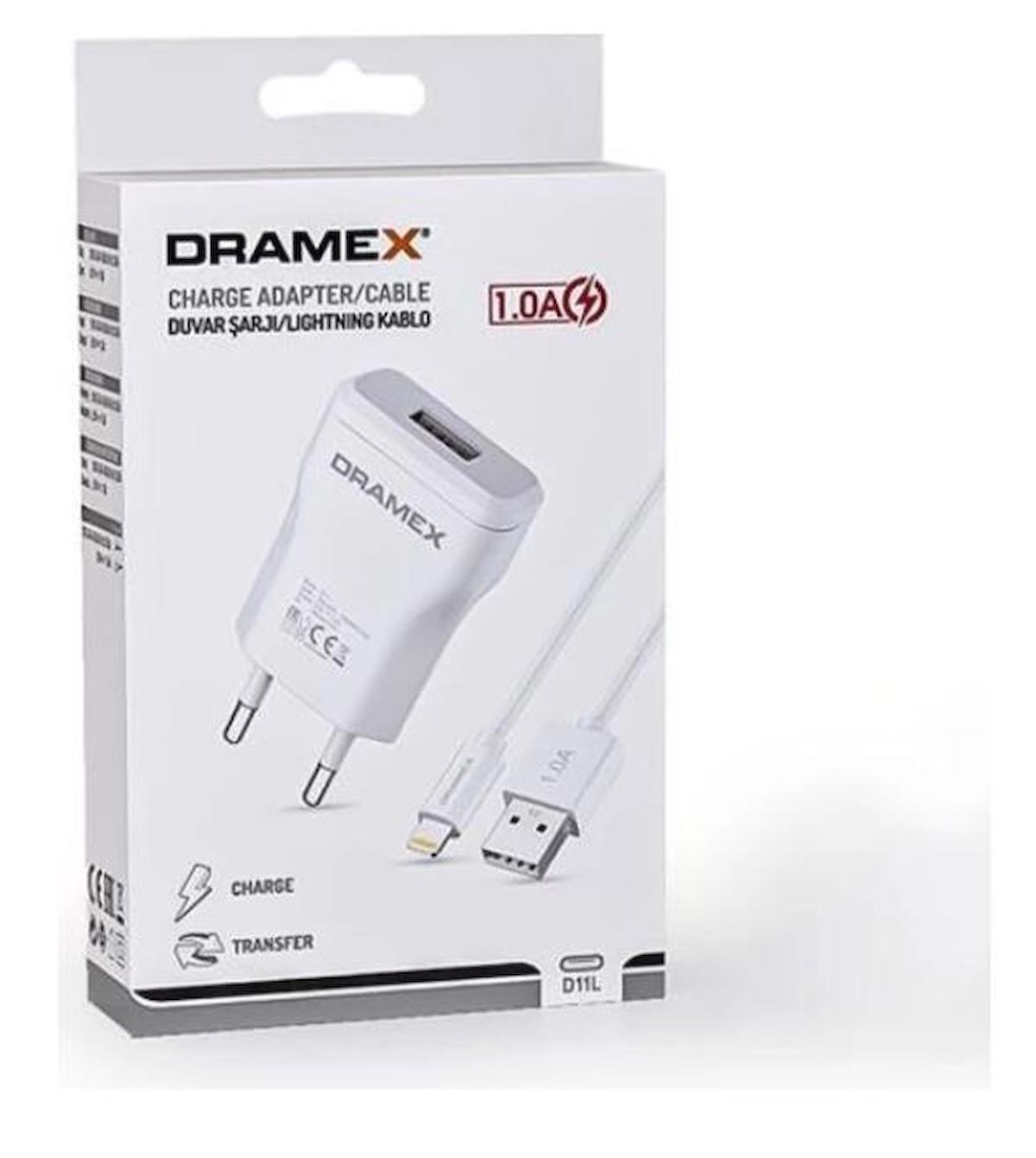 Dramex D11l Lightning Hızlı Şarj Aleti Beyaz