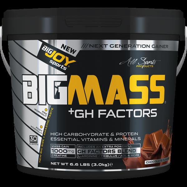 Big Joy Big Mass +GH Factors 3000 Gr çikolata