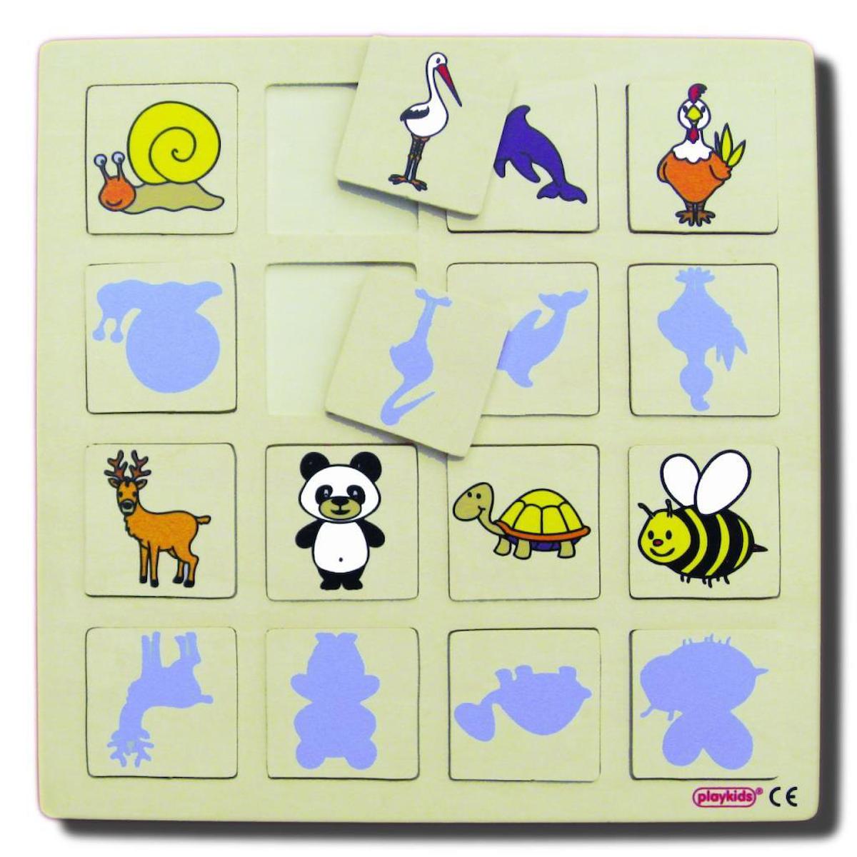 Edutoys Yaşam 16 Parça Çocuk Puzzle