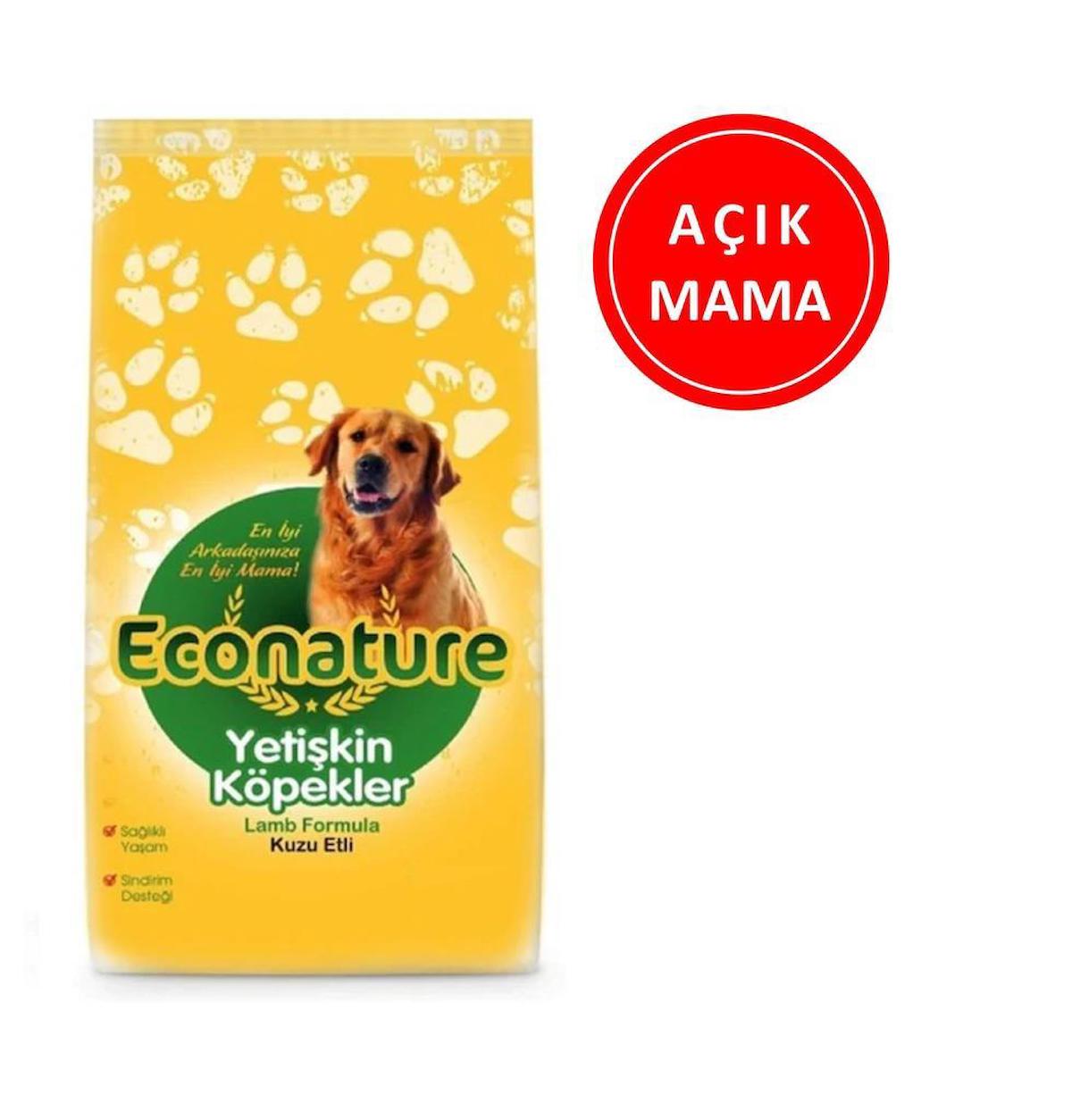 Econature Kuzu Etli Köpek Maması 1 Kg AÇIK