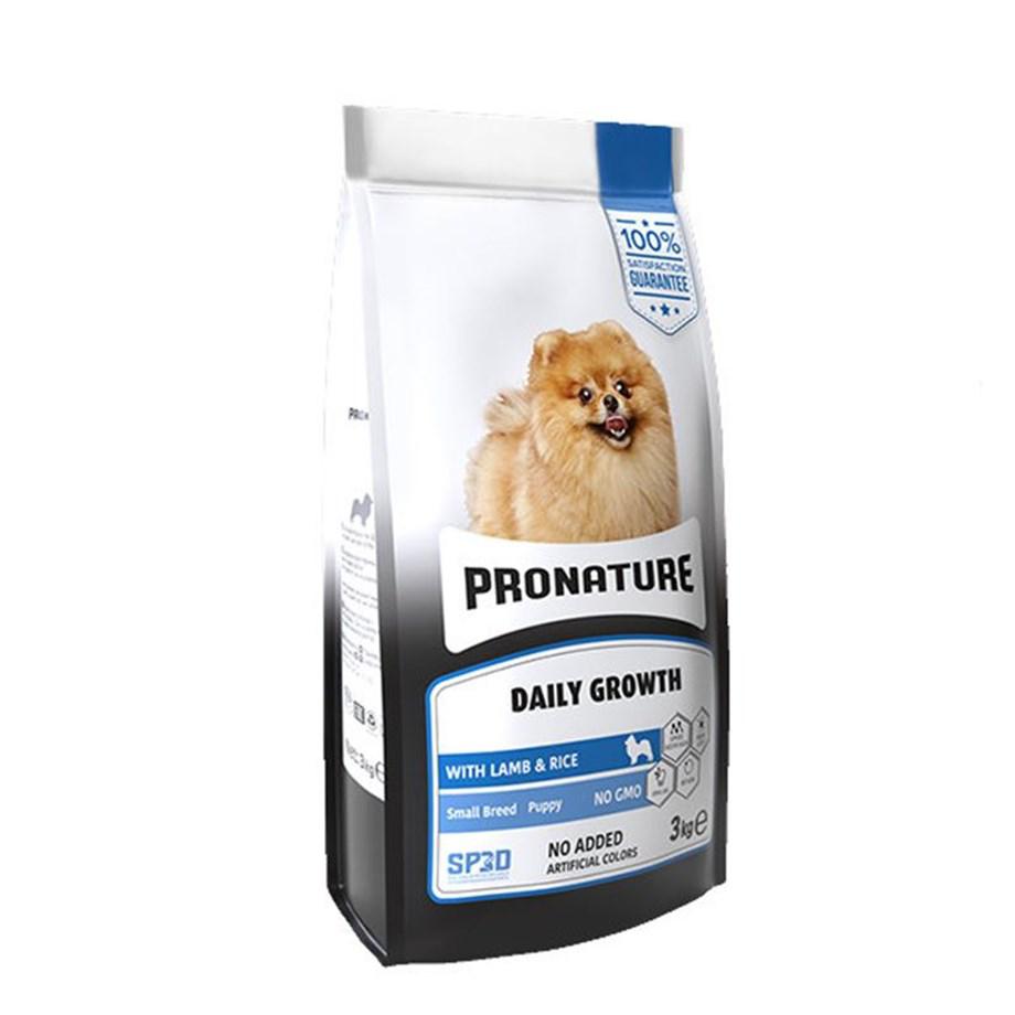 Pronature Daily Small Puppy Küçük Irk Kuzulu Yavru Köpek Maması 3 Kg