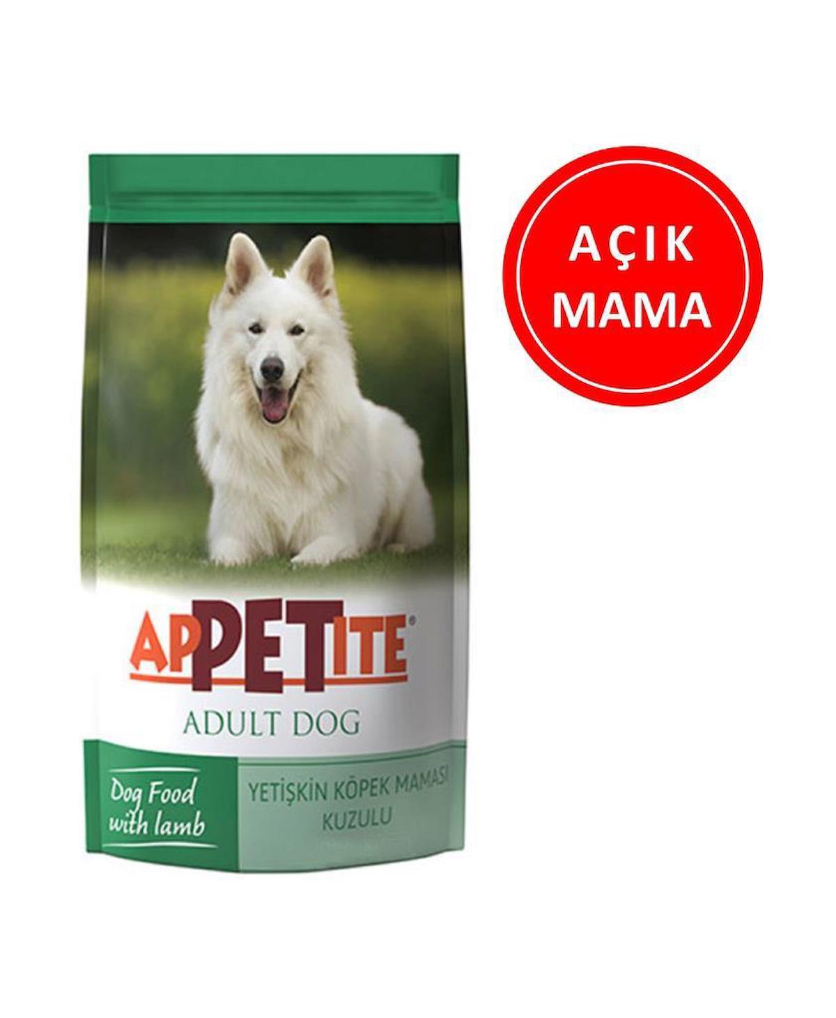 Appetite Kuzu Etli Yetişkin Köpek Maması 1 Kg AÇIK