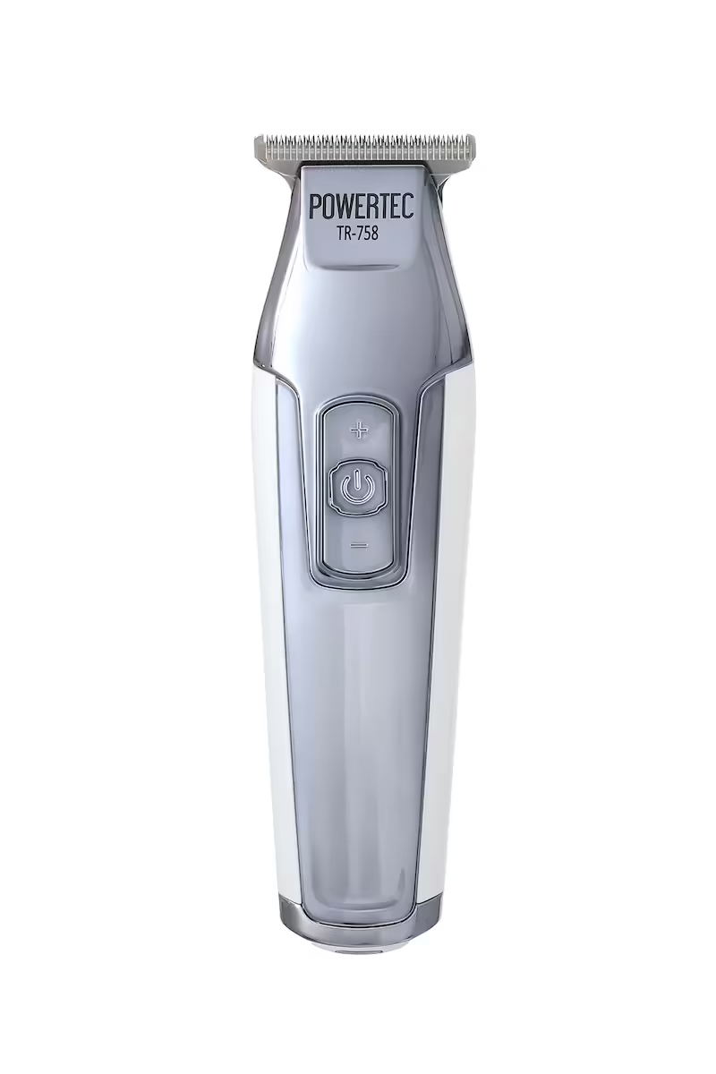 Powertec TR-758 Kablosuz Kuru Saç-Sakal Çok Amaçlı Tıraş Makinesi 