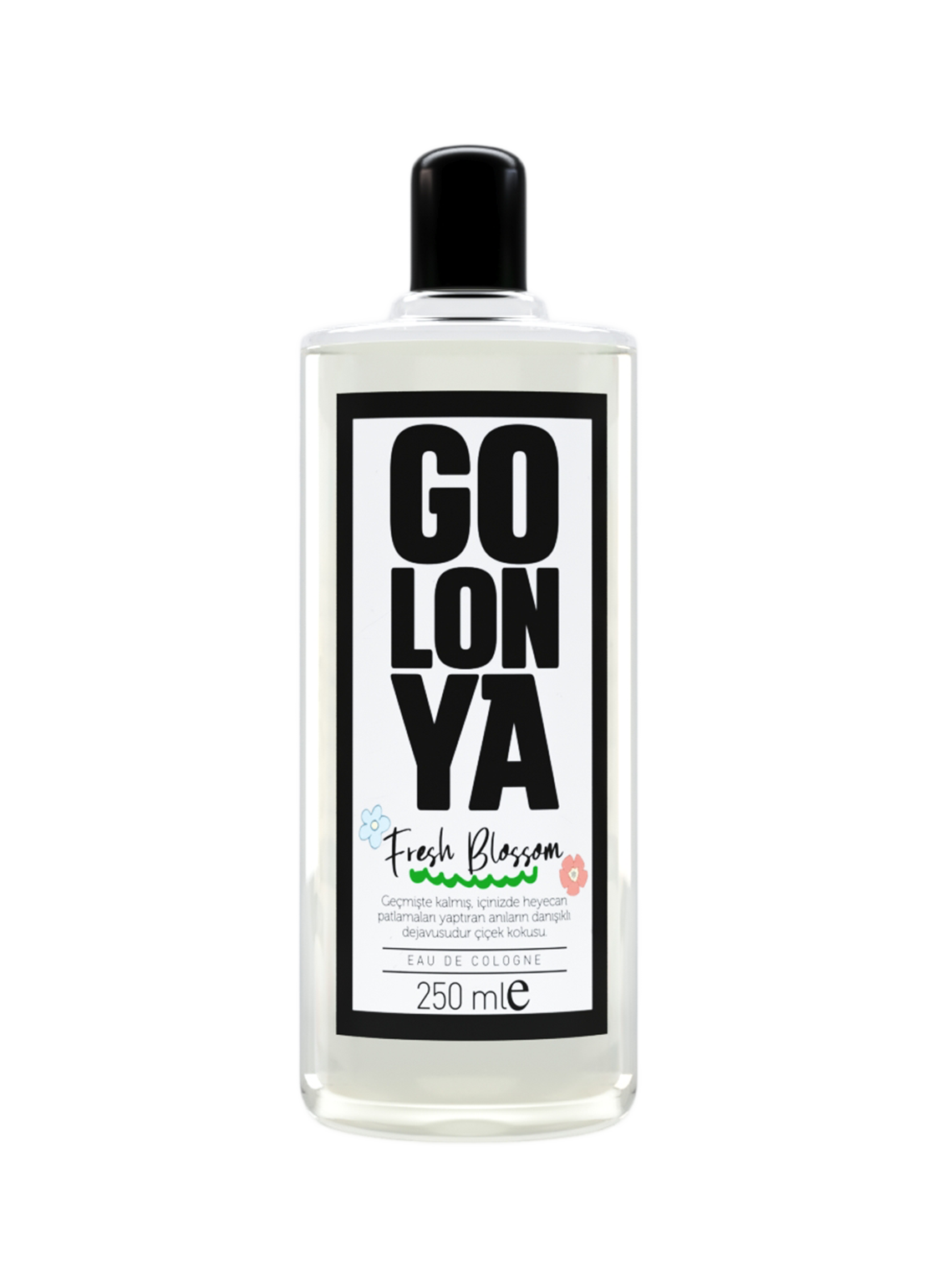 Golonya Çiçeksi 80 Derece Pet Şişe 250 ml Kolonya