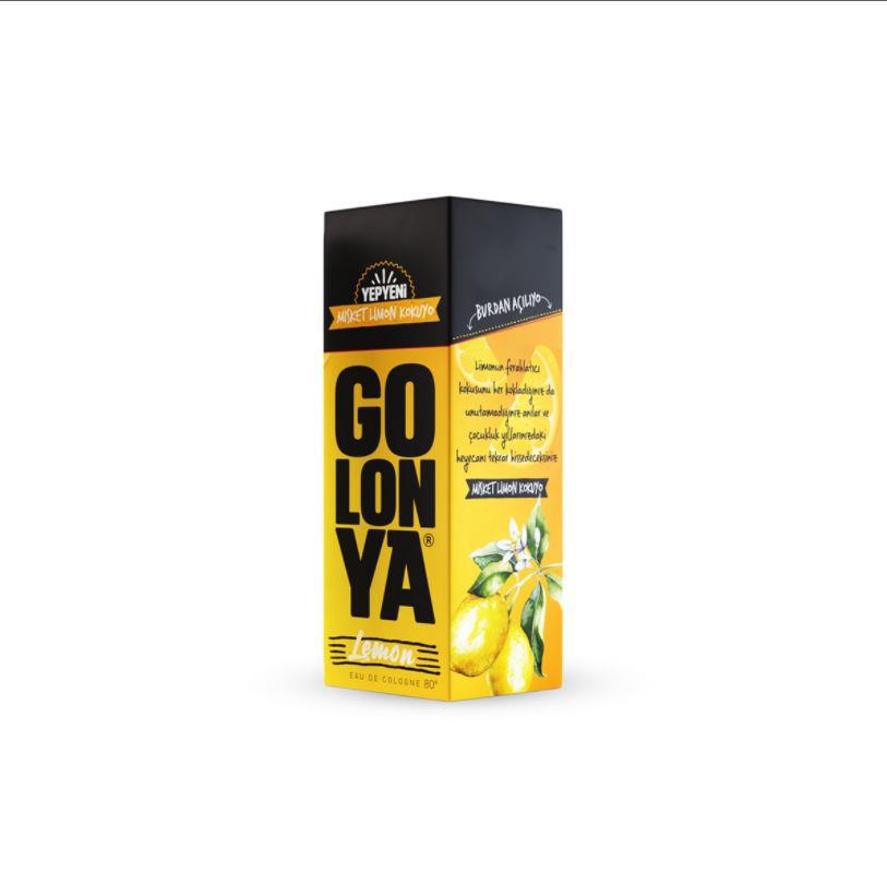 GOLONYA LİMON KOLONYASI 30 ML 80 DERECE