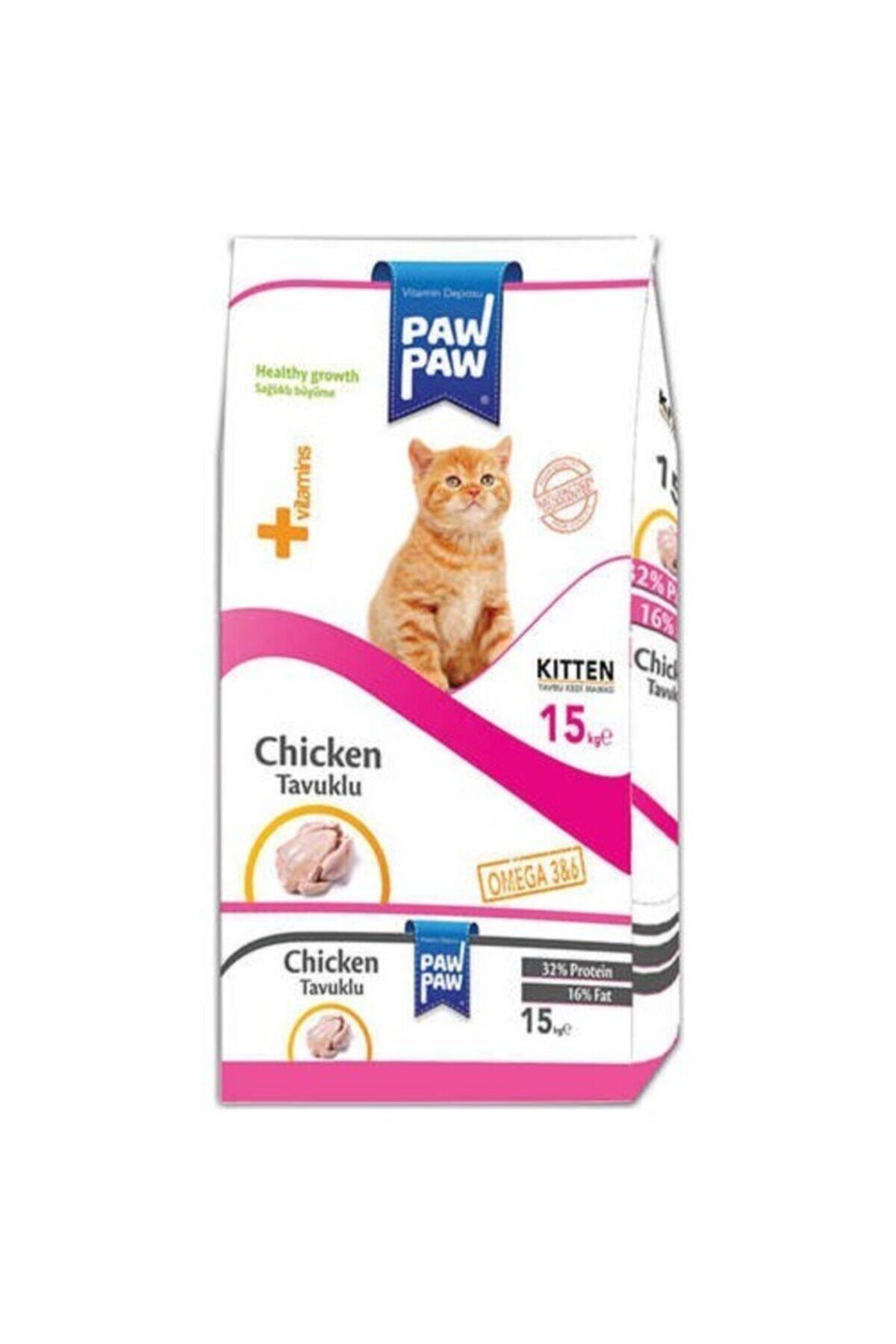 Kitten Tavuk Etli Yavru Kedi Maması 15 Kg