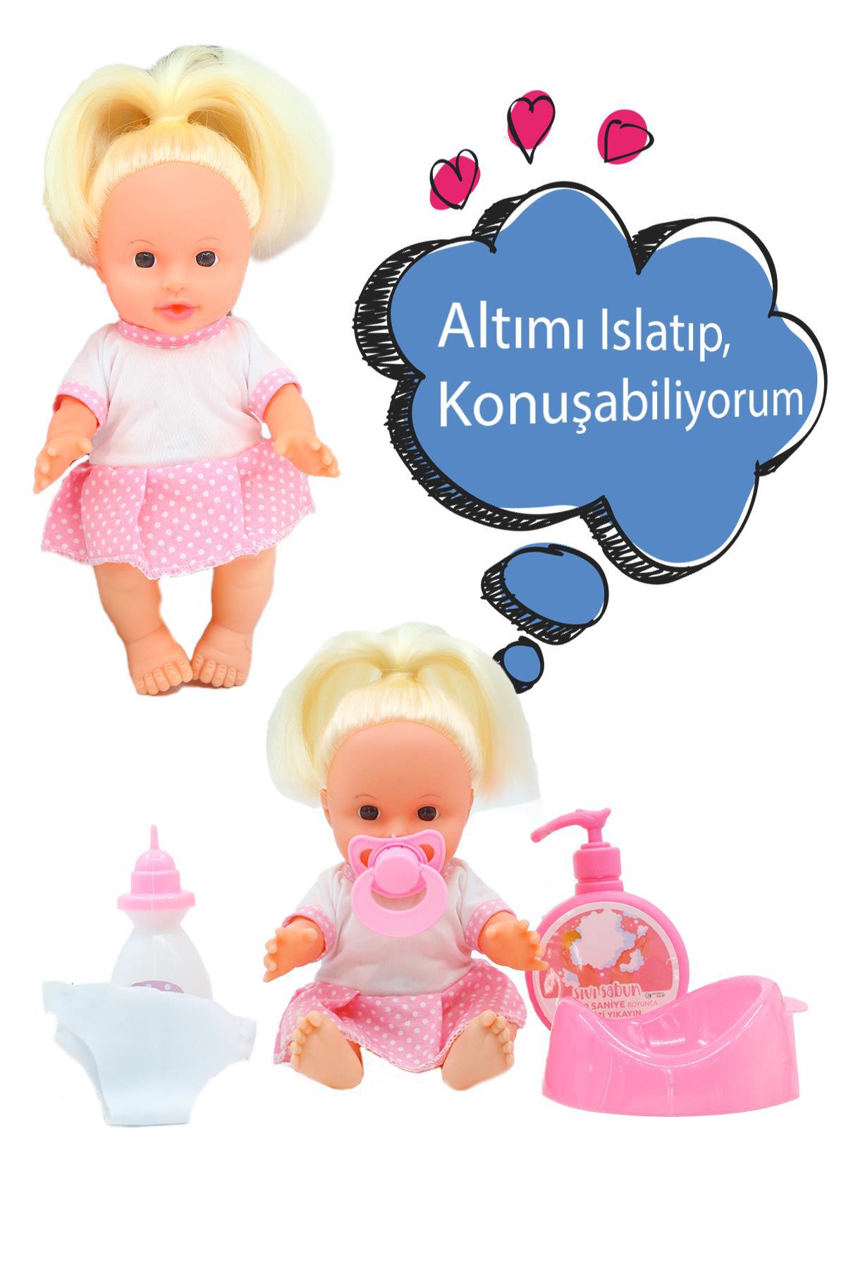 Sarı Saçlı Altını Islatan Türkçe Konuşan Et Bebek