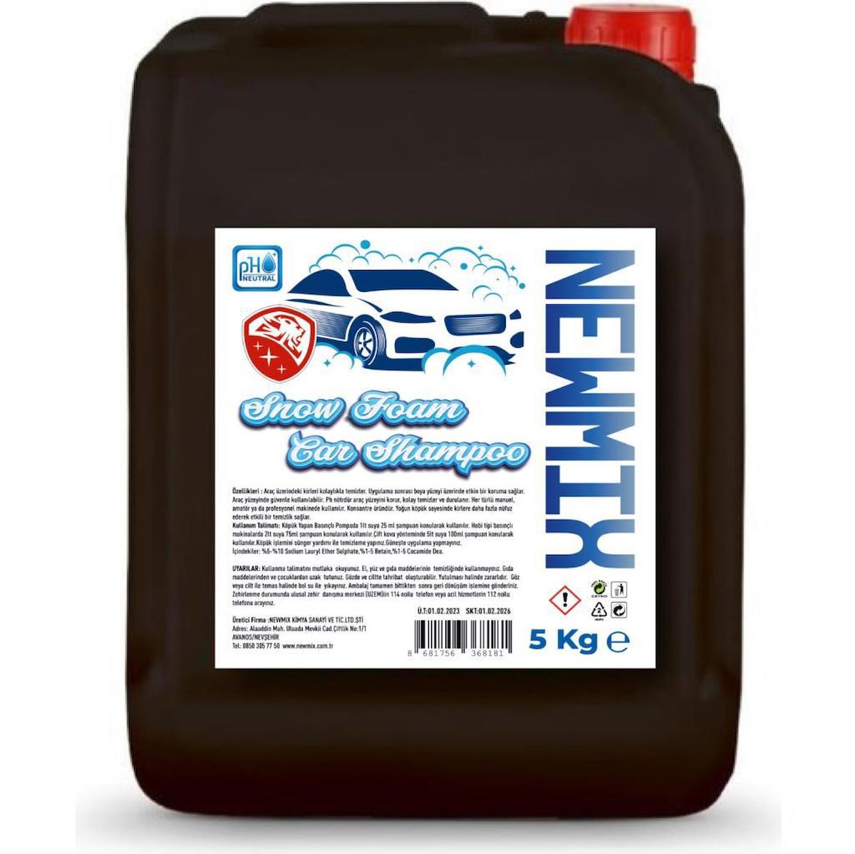 Newmix Snow Foam Car Shampoo 5Kg