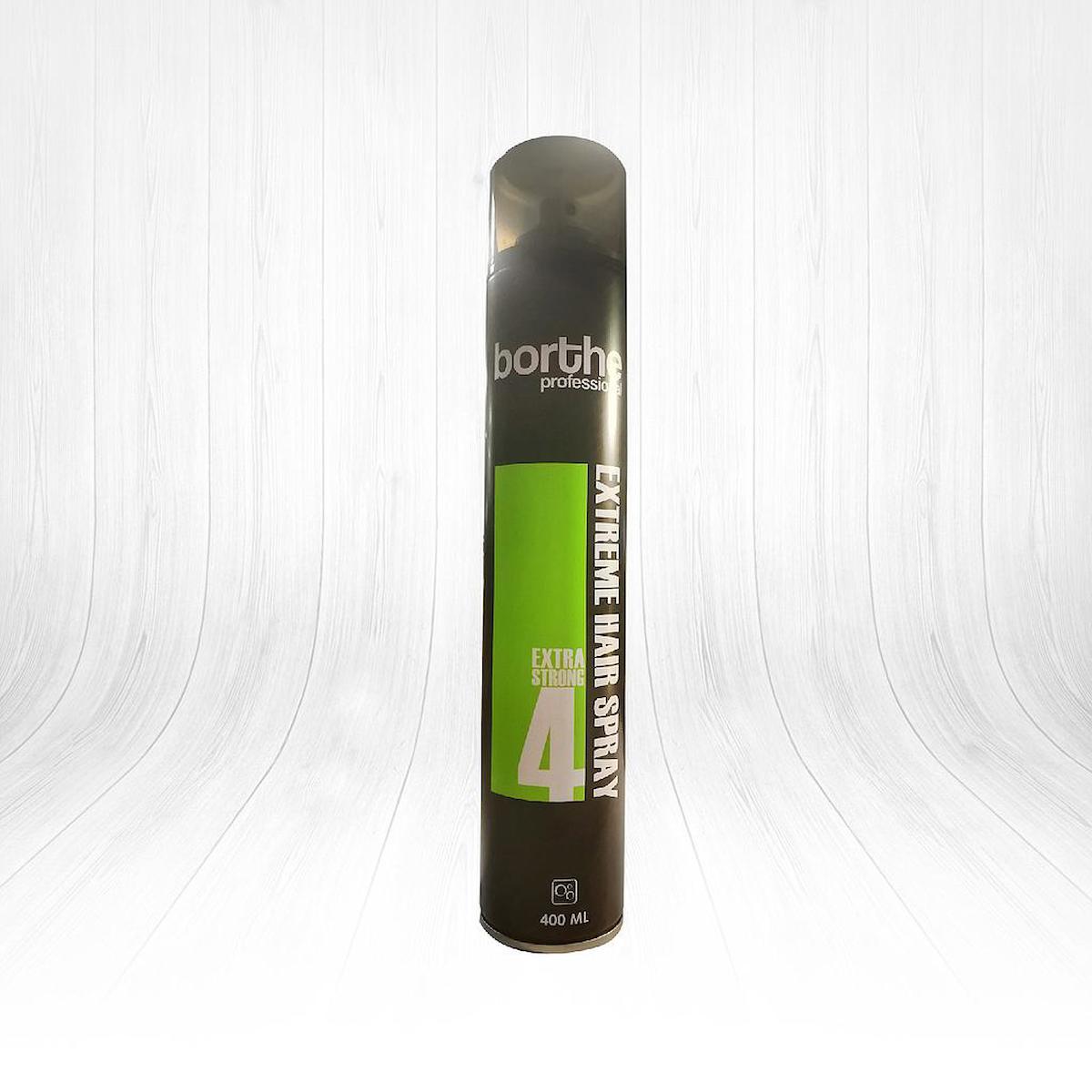 Borthe Professional Extreme Hair Spray 4 Saç Spreyi 400ml