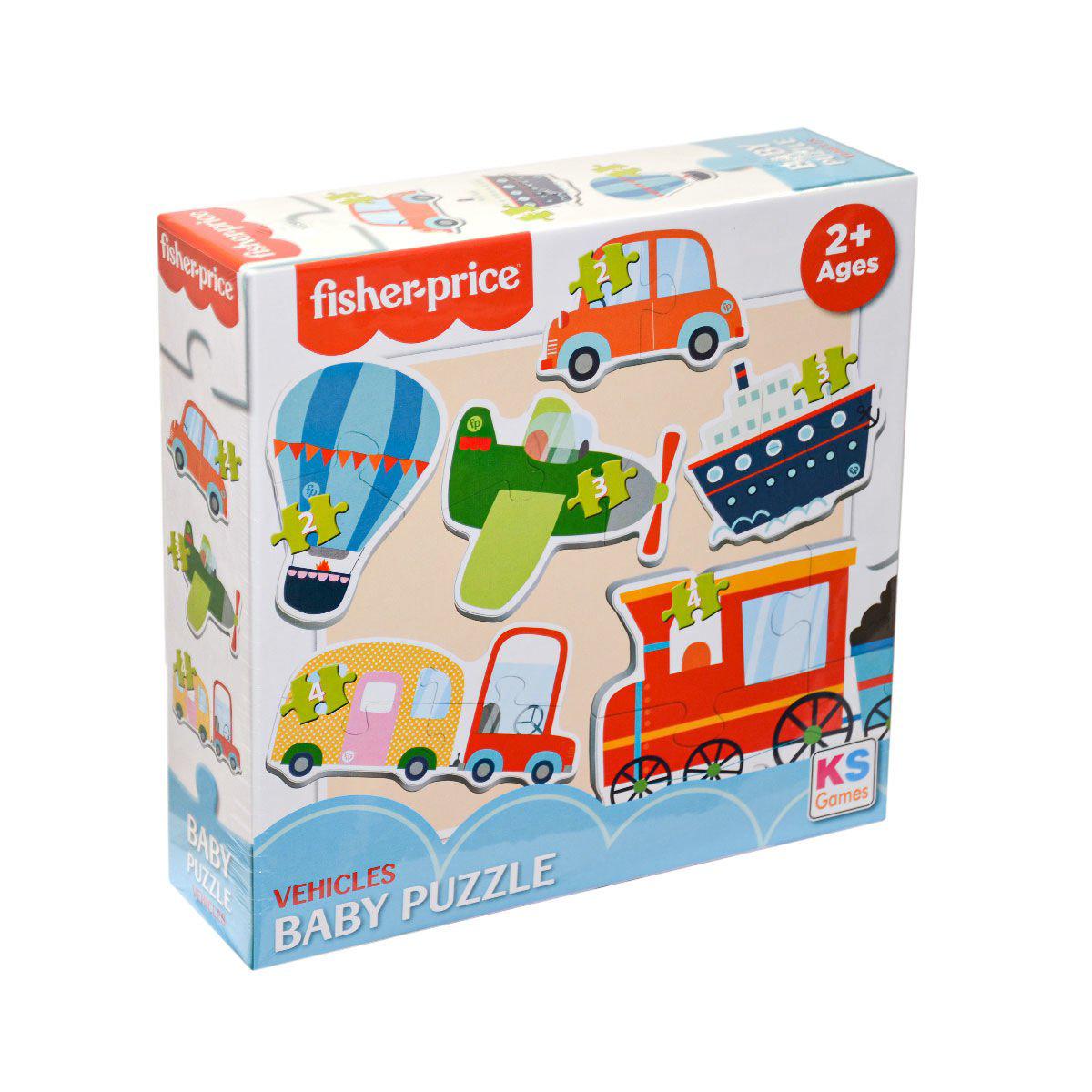 Fisher Price Taşıtlar Çocuk Puzzle