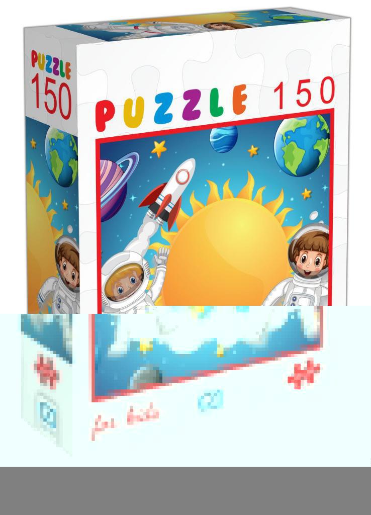 CA Games Yaşam 150 Parça Çocuk Puzzle