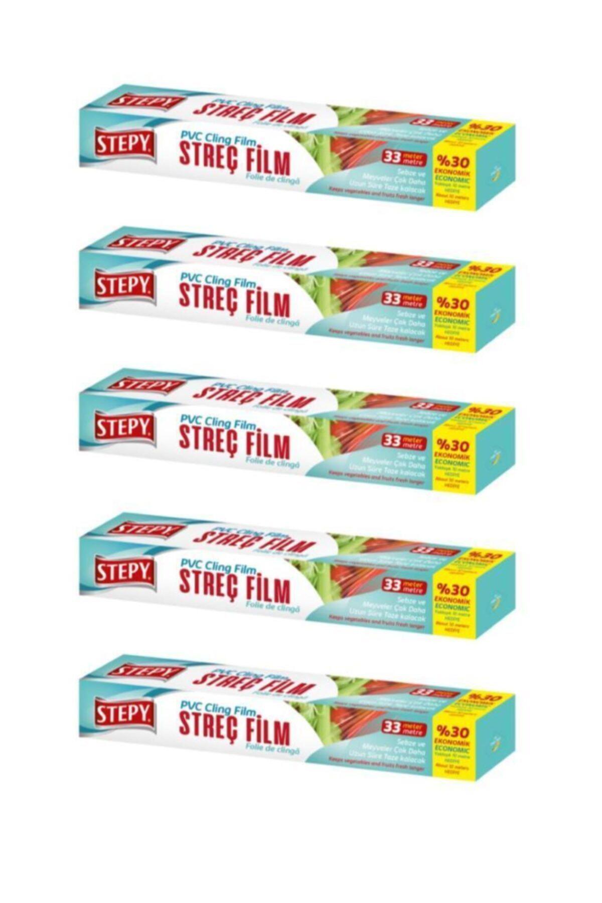 Streç Film 33 mt %30 Ekonomik 5 Adet