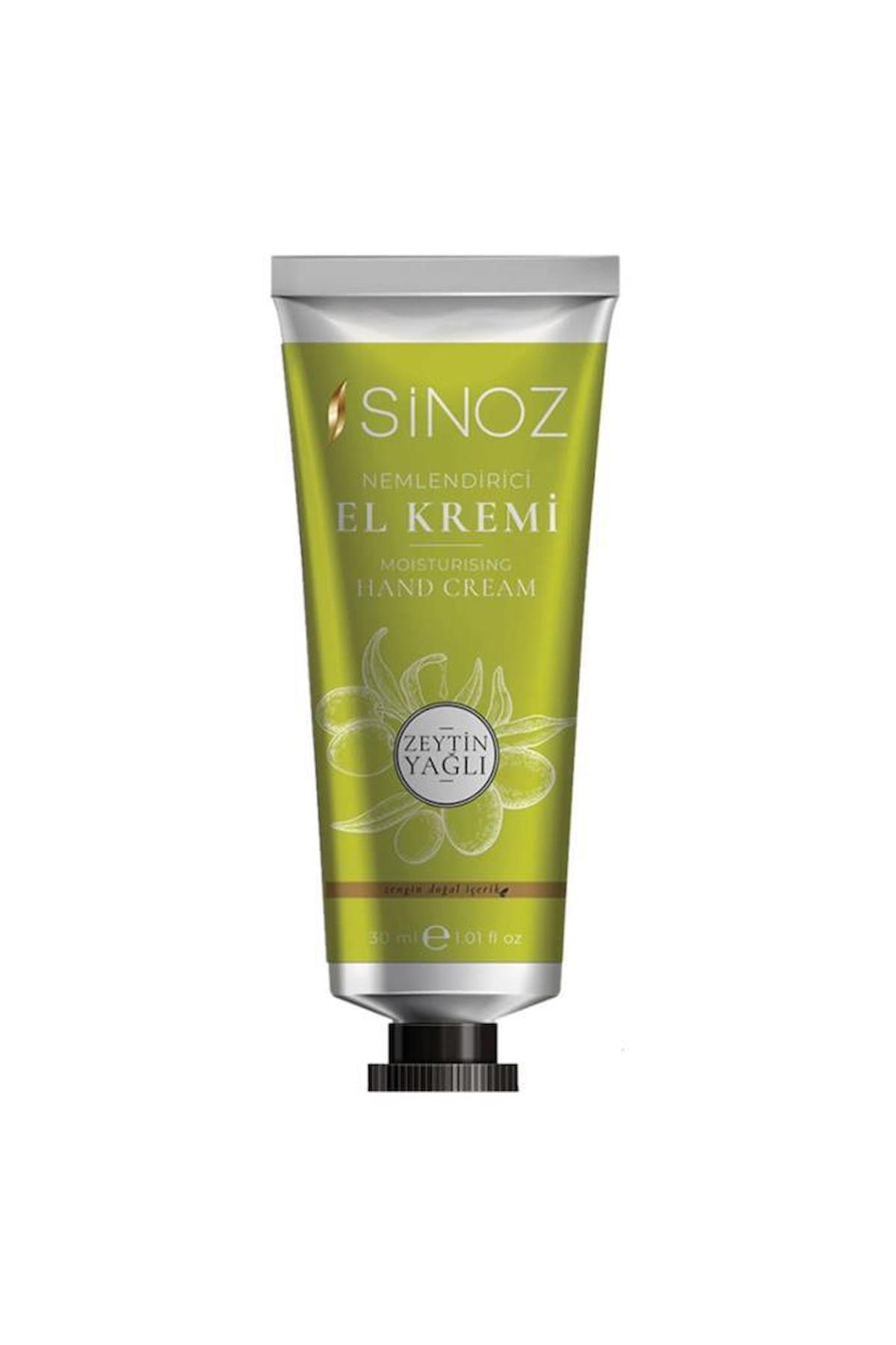 Sinoz Nemlendirici Zeytinyağlı 30 ml El Kremi