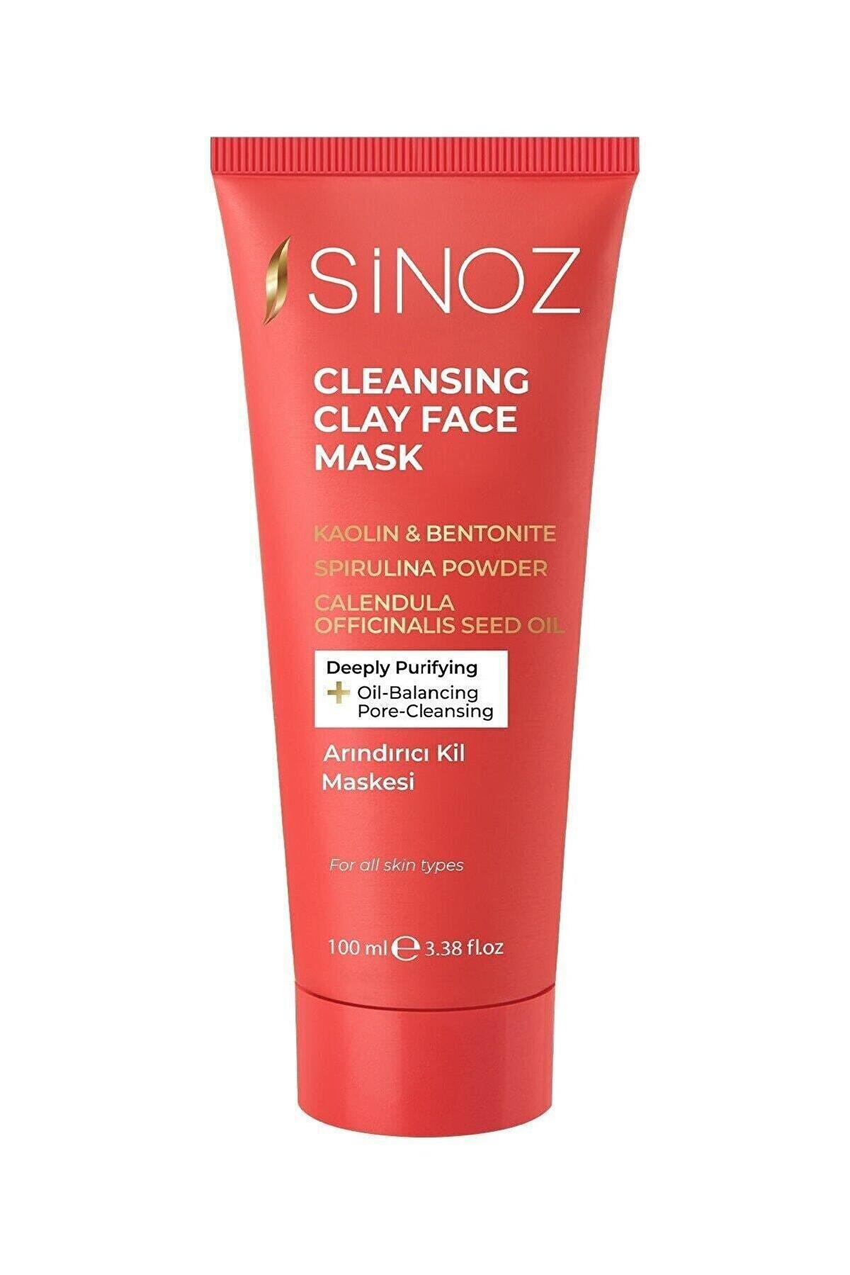 Sinoz Cleansıng Clay Face Mask Arındırıcı Kil Maskesı 100ml