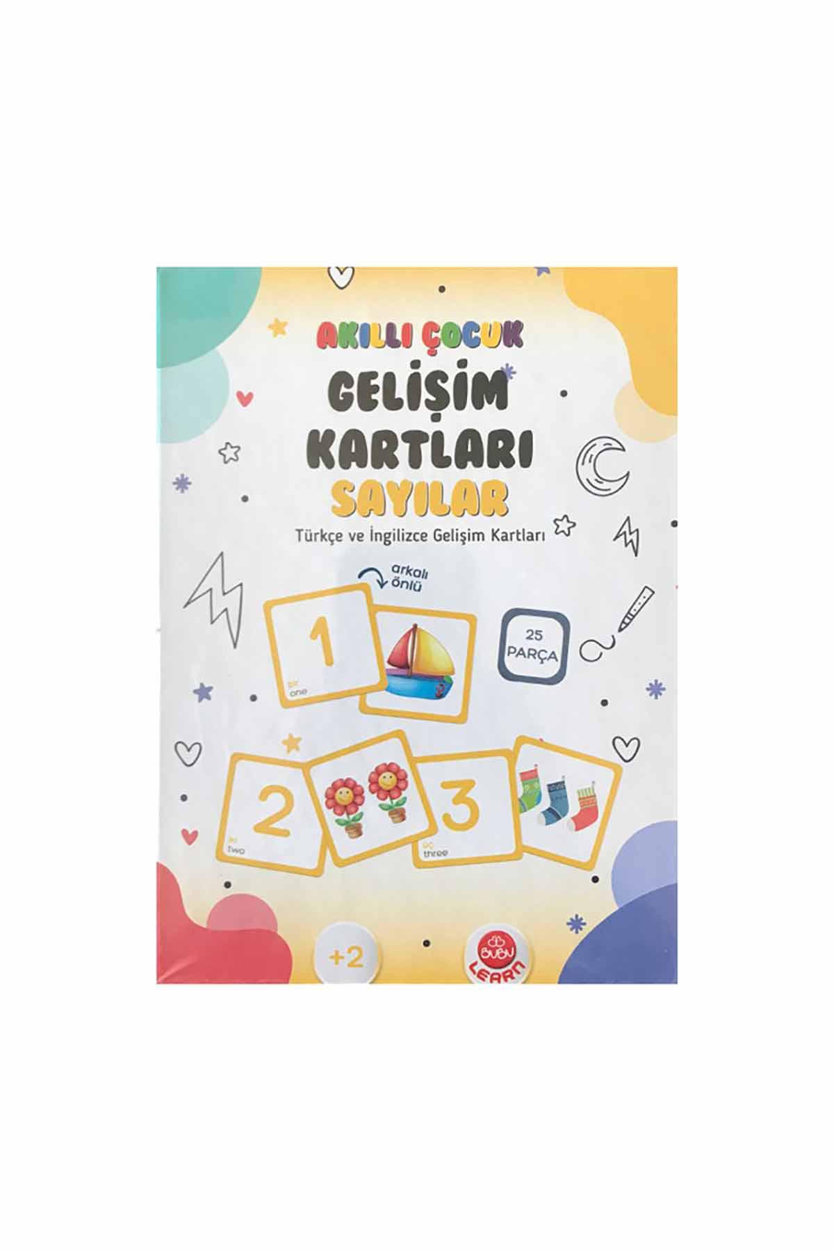 Bubu Akıllı Çocuk Gelişim Kartları Sayılar