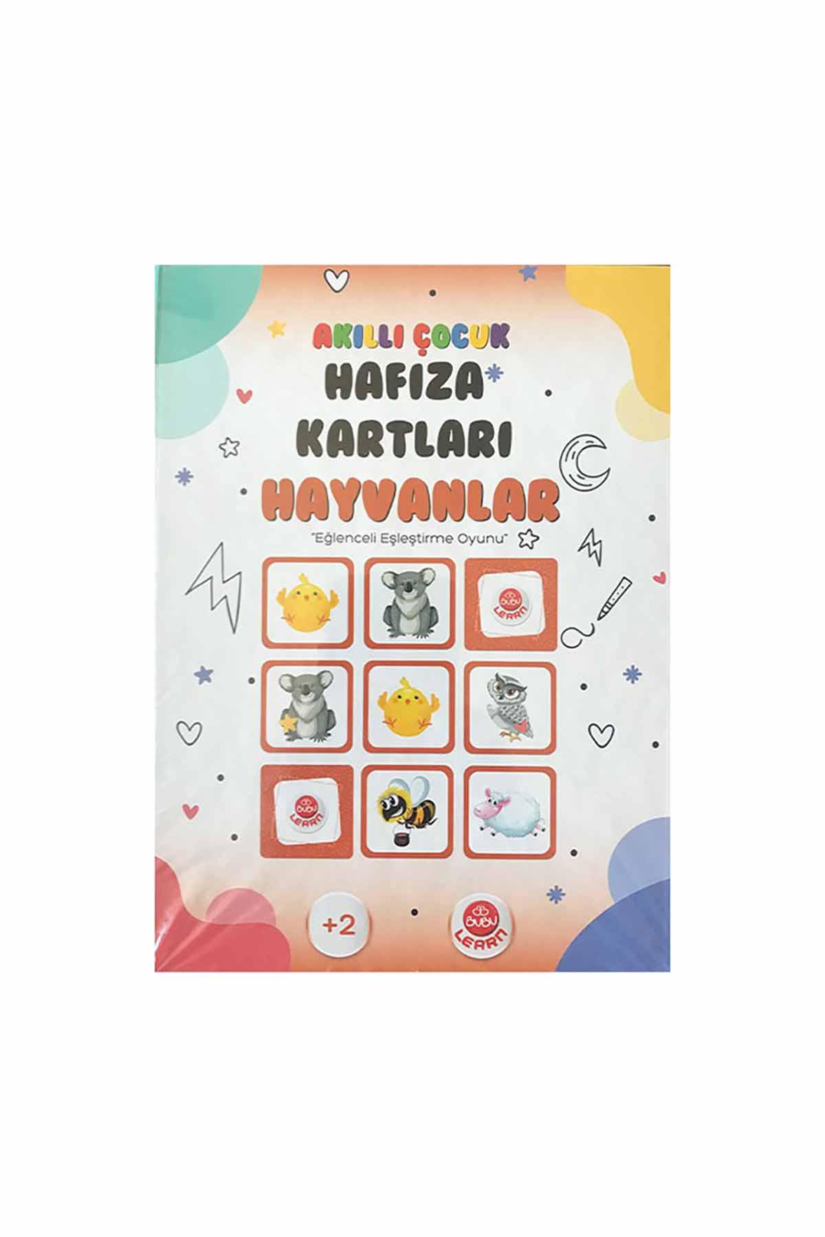 Bubu Akıllı Çocuk Hafıza Kartları Hayvanlar