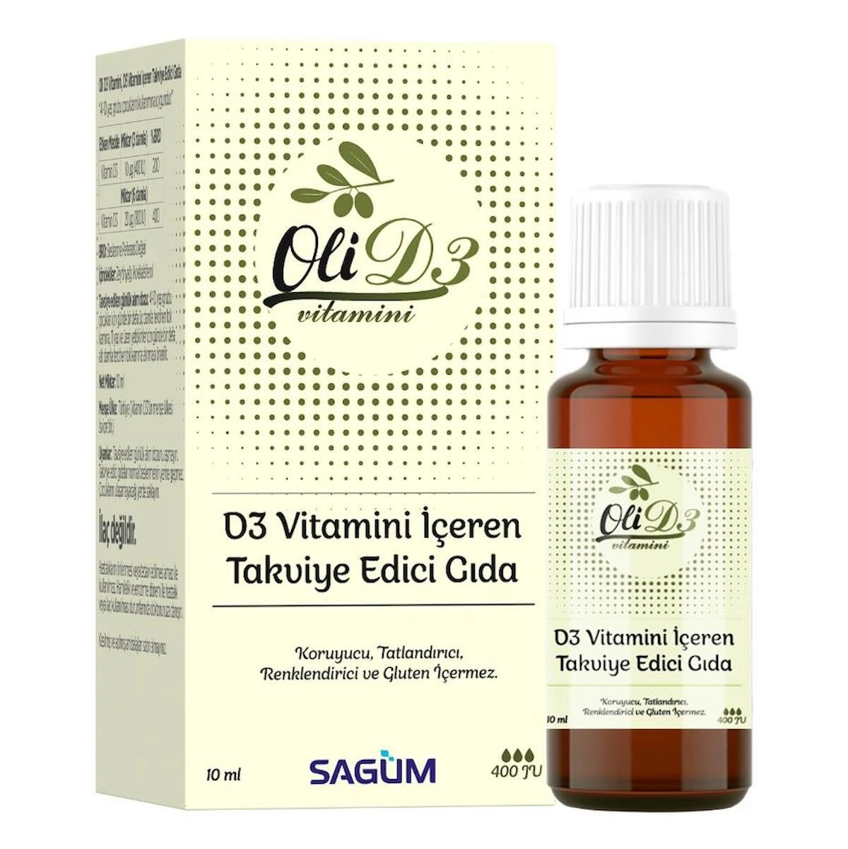 Sagüm Oli D3 Vitamini