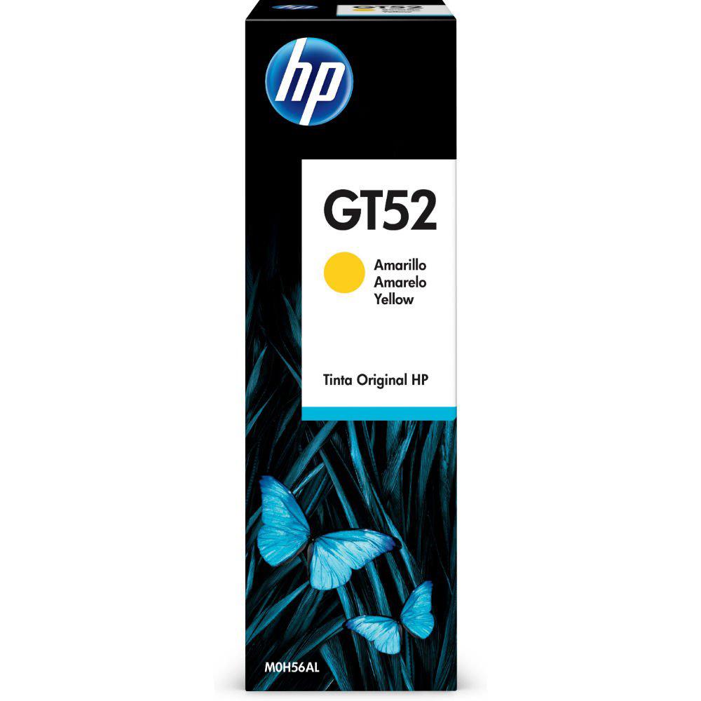 Orijinal HP GT52 Şişe Mürekkep Kartuşu Sarı M0H56AE 70 ML