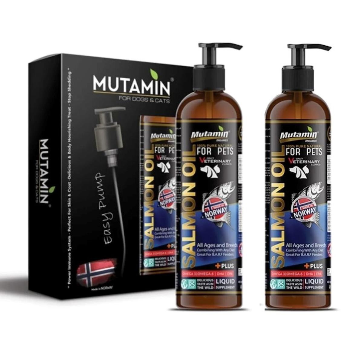 Mutamin Norveç Somon Balık Yağı 250 ml 2'li Paket