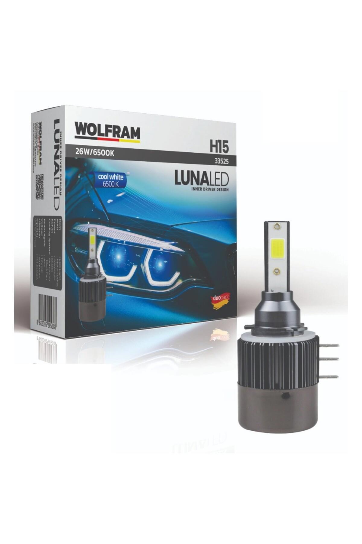 WOLFRAM Luna H15 Led Far Ampul Takımı