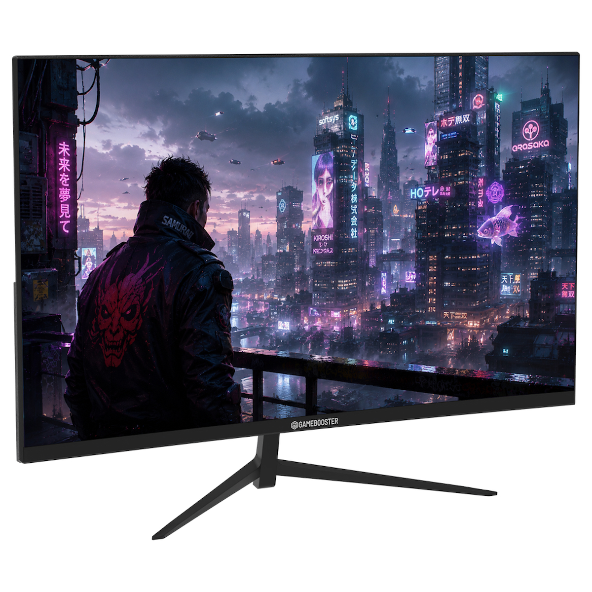 GameBooster Lyris FF30 27” 300Hz 0.5ms HDMI DP Adaptive Sync FHD VA Curved 3000R Gaming Monitör