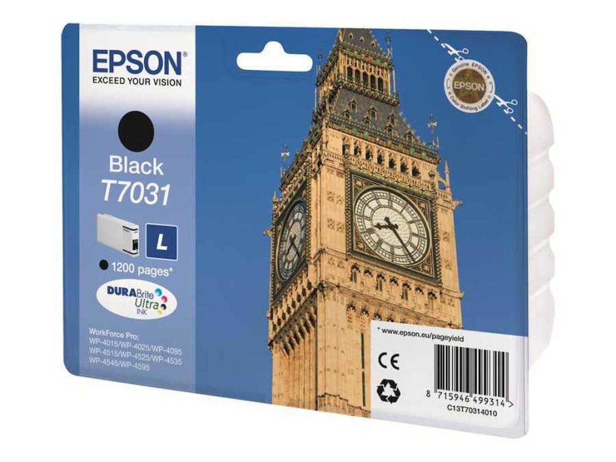 Tonersepeti Epson T7031-C13T70314010 Orjinal Siyah Kartuş