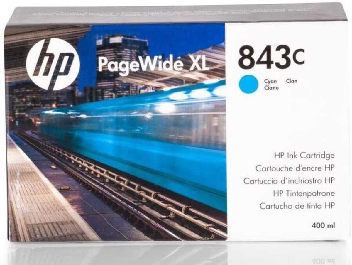 Tonersepeti HP 843C C1Q66A Mavi Orjinal Kartuş PageWide XL 4000 Serisi