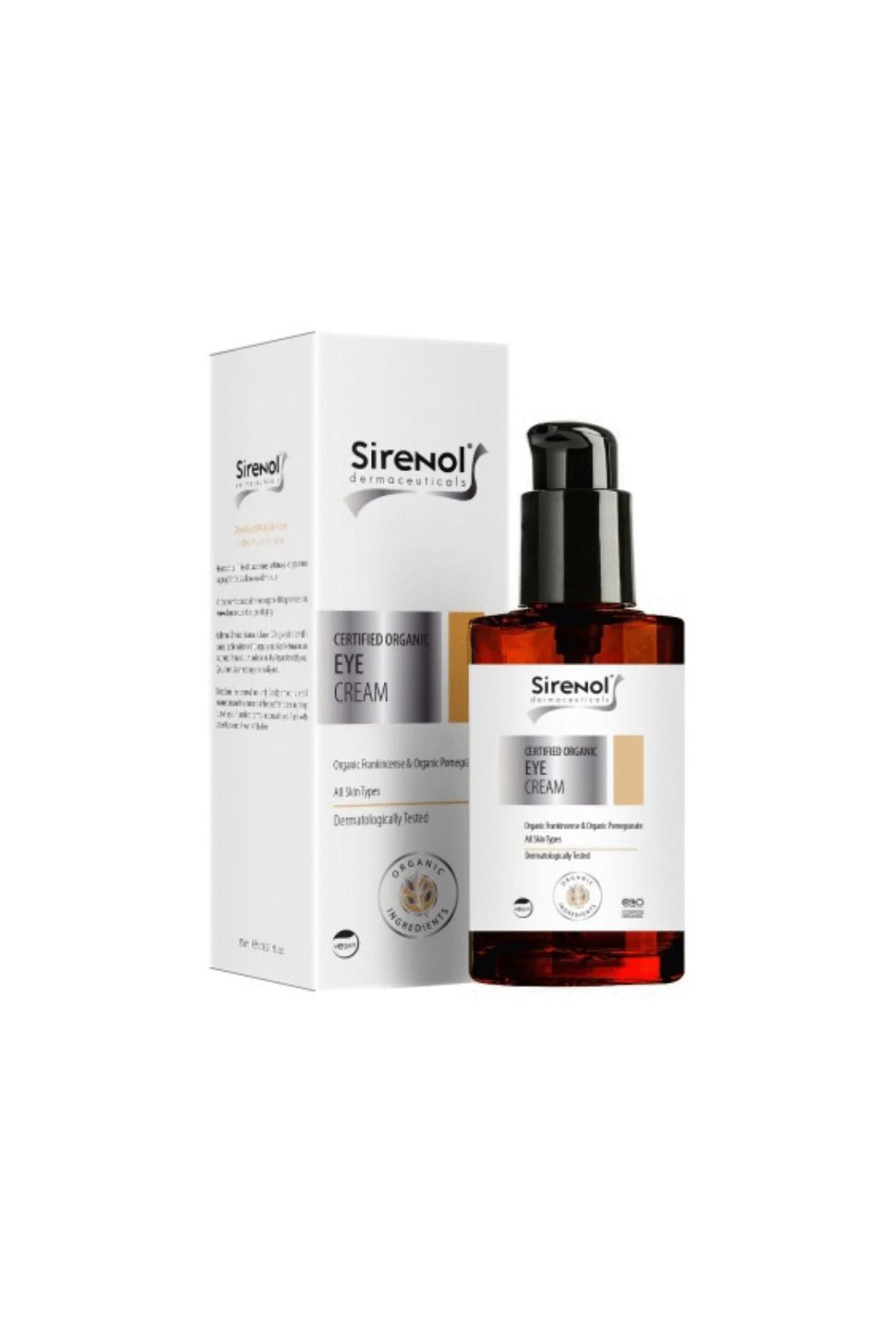 Sirenol Organik Sertifikalı Anti Aging Göz Kremi 15 mL