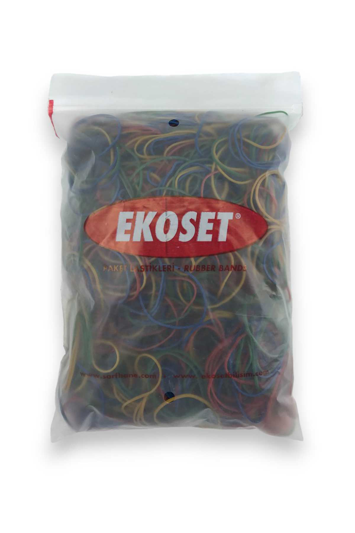 Renkli Para Lastiği Karışık 4 Renk 70mm 1000 Adet