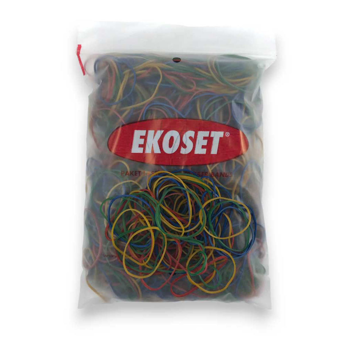 Renkli Para Lastiği Karışık 4 Renk 70mm 1000 Adet