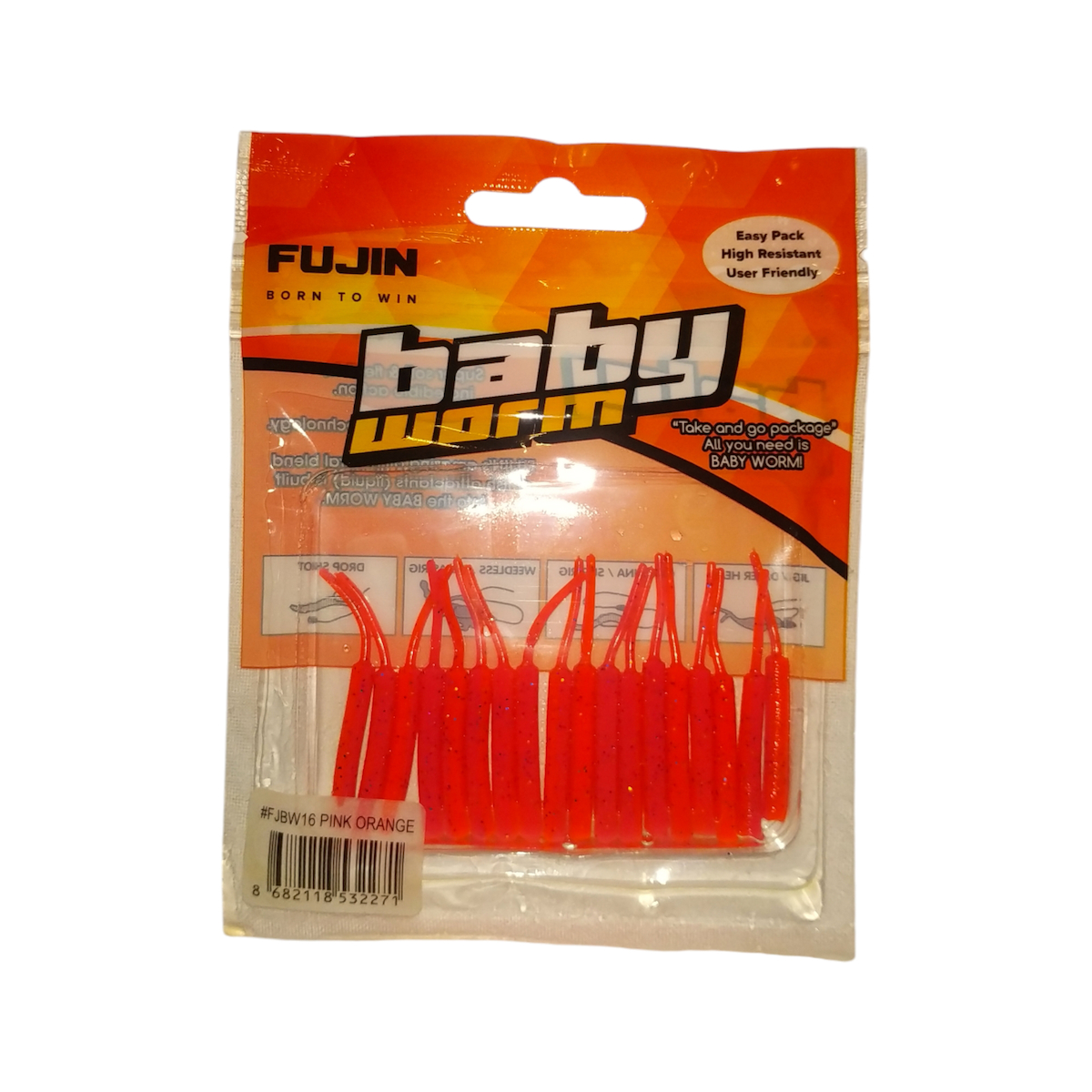 Fujin Baby Worm 5.2cm Floating LRF Silikonu