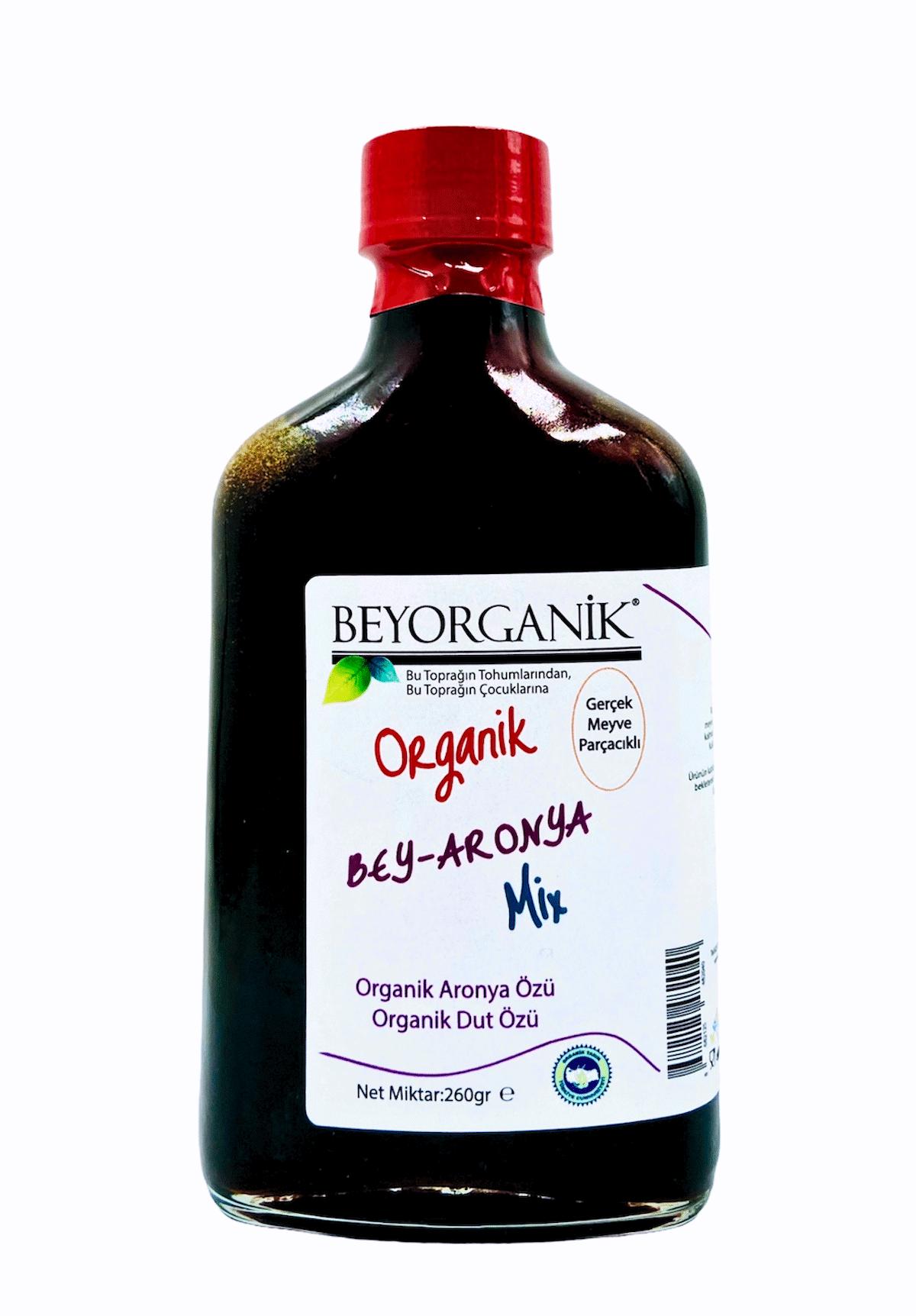 Organik Bey Aronya Mks (Gerçek meyve parçacıklı) 260gr