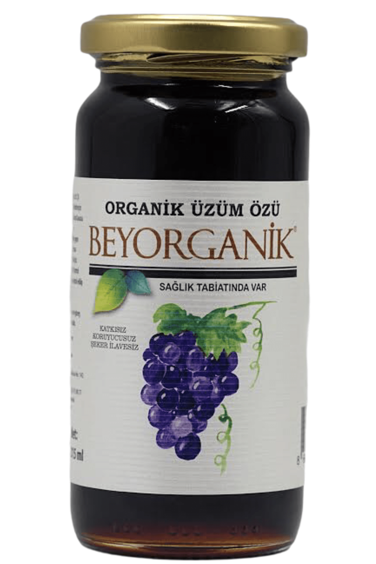 ORGANİK Üzüm Özü 315gr (Pestisit ve Ağır Metal Analizli) 