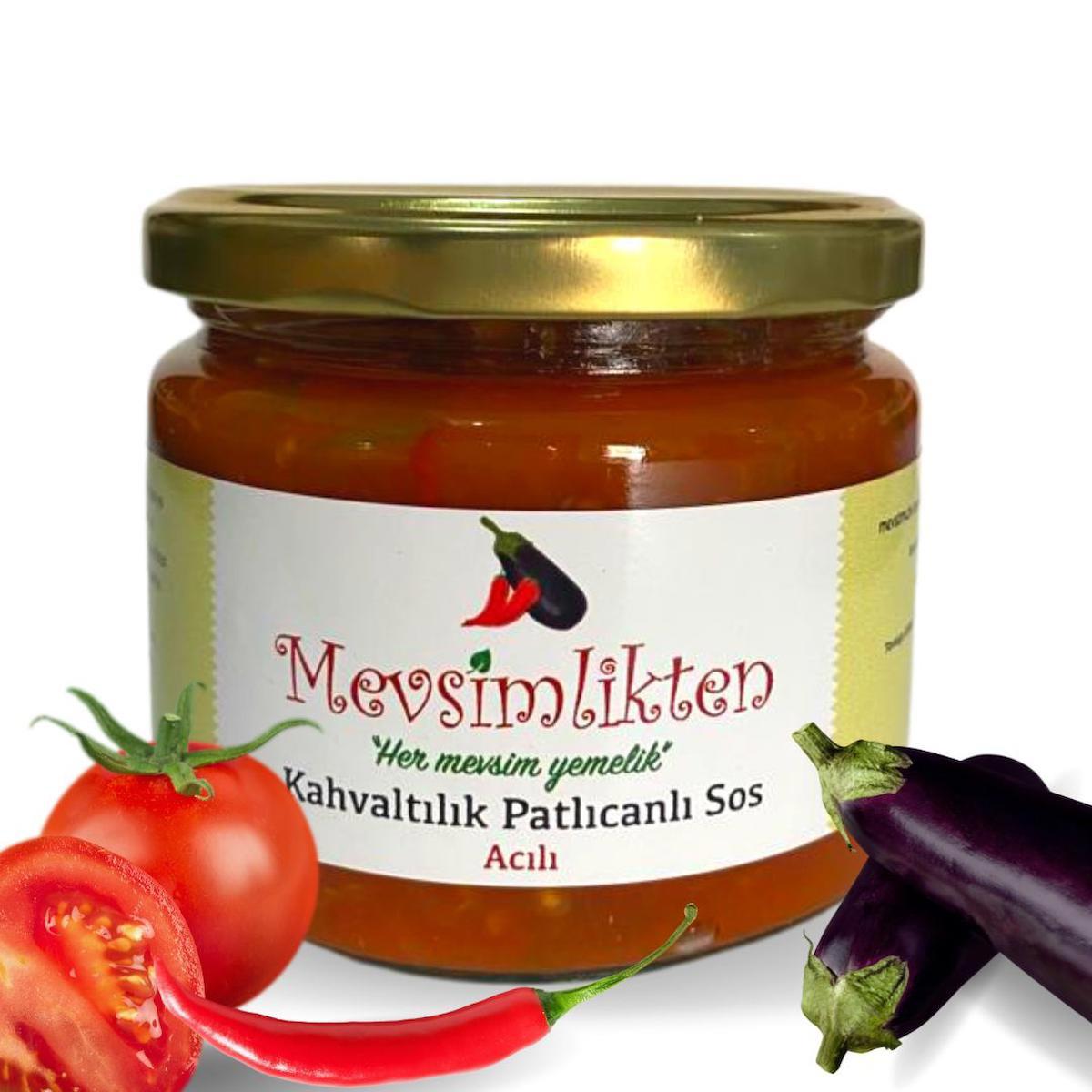 Mevsimlik Kahvaltılık Patlıcanlı sos acılı 310 g