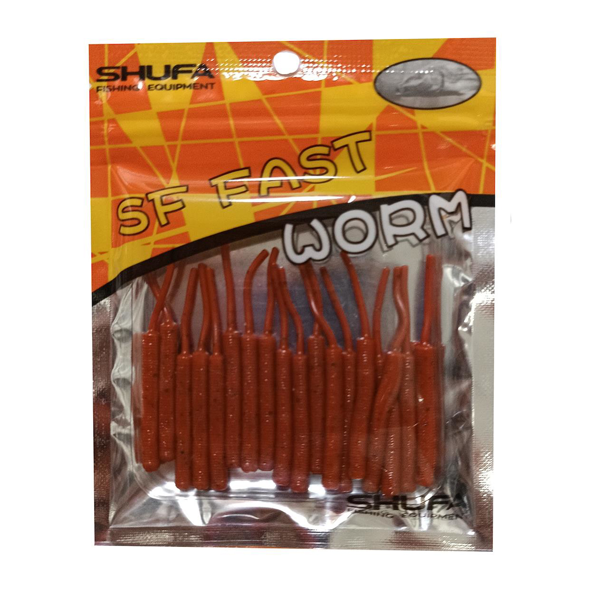 Shufa SF Fast Worm 5.1cm Lrf Silikon Yem