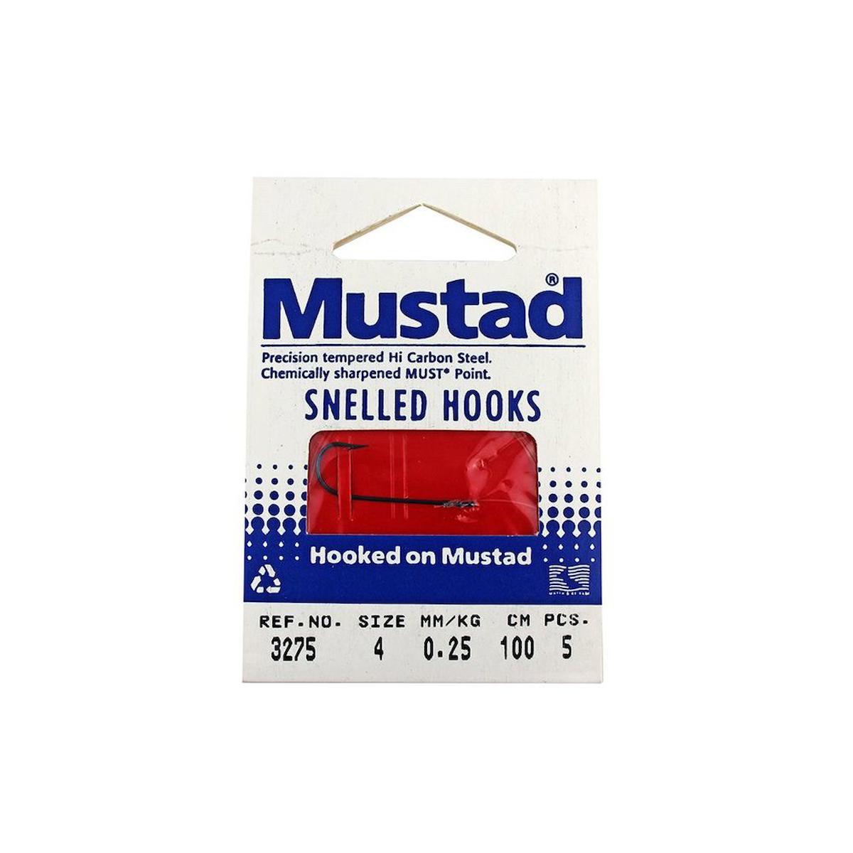 Mustad 3275 100 Cm 0,25 Mm No:4 5 Li Paket