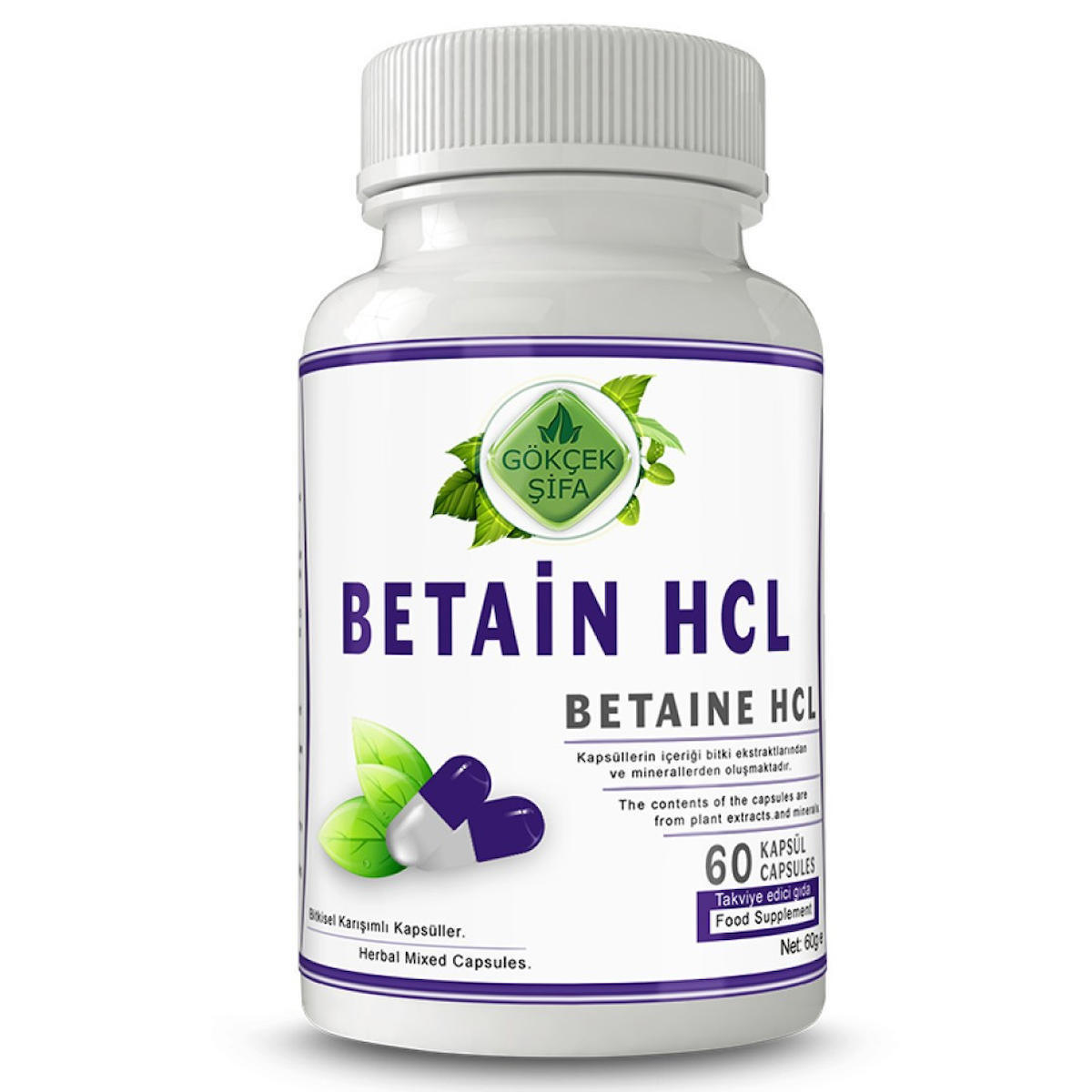 Betain HCL Kapsül (Betaine HCL Capsule)