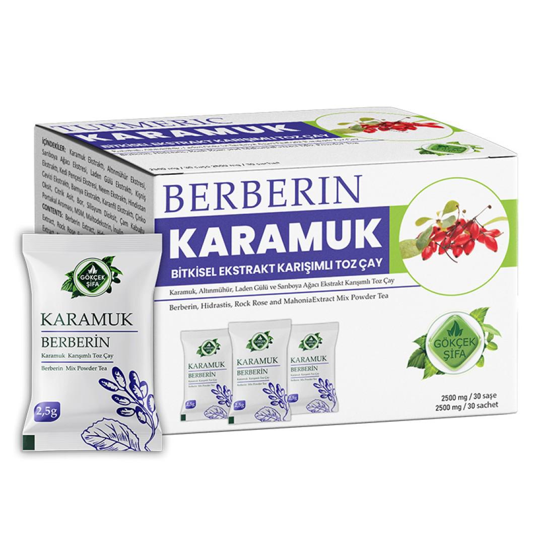 Gökçek Şifa Berberin Organik Bardak Poşet Bitki Çayı 2.5 gr 30'lu 