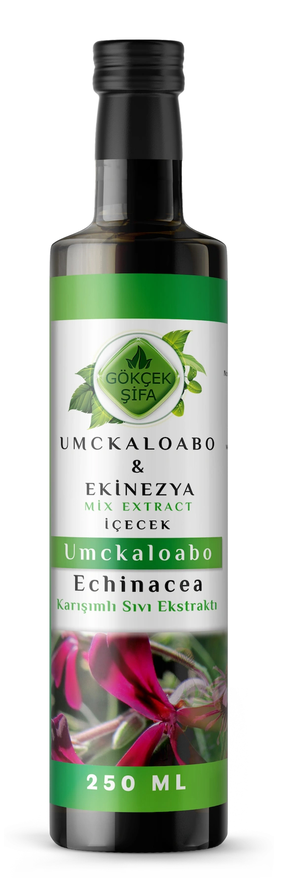 Umckaloabo & Ekinezya Mix Extract (UMCKALOABO & ECHİNACEA MİX EXTRACT) 250 Ml.