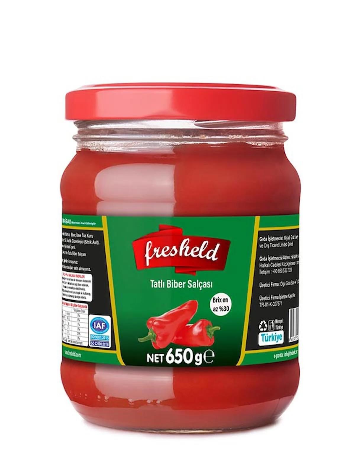 Fresheld Tatlı Biber Salçası 650 gr