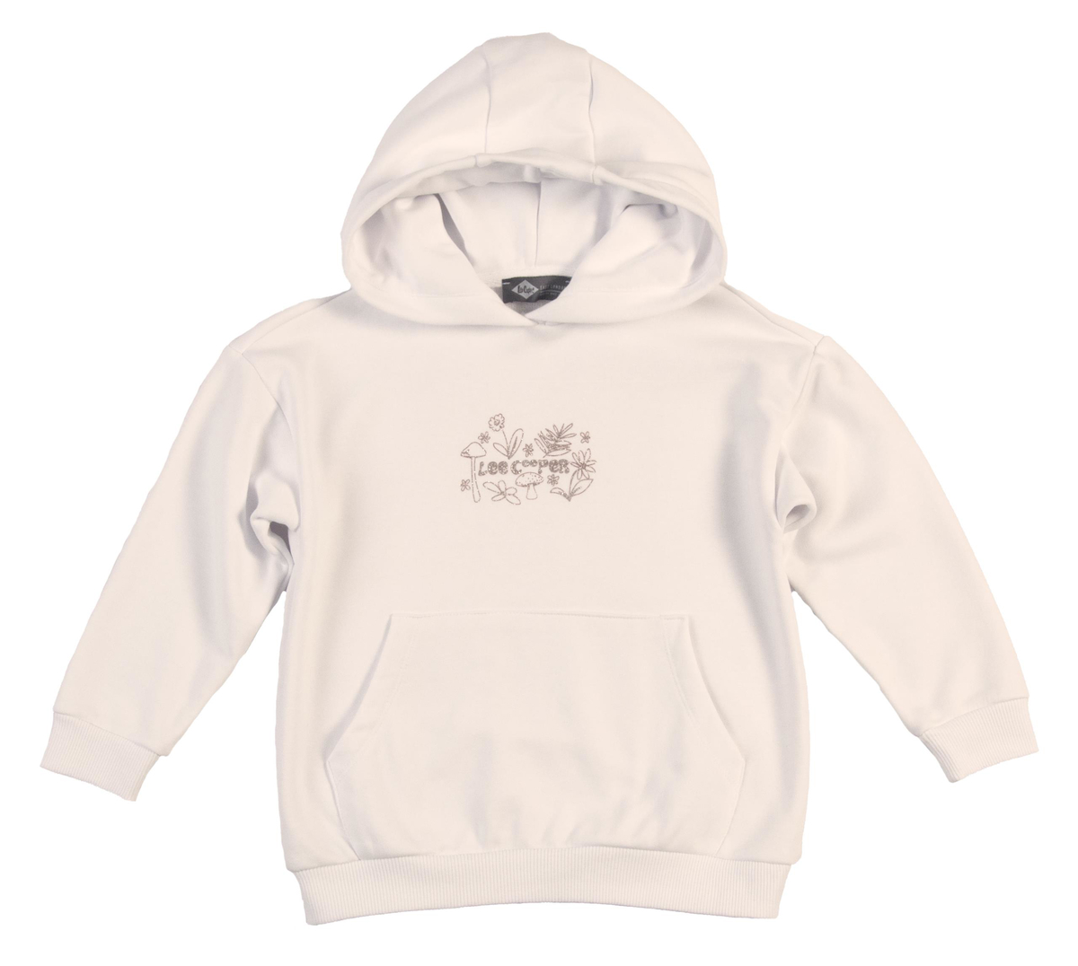 Mush Kız Çocuk Kapüşonlu Sweatshirt Bej