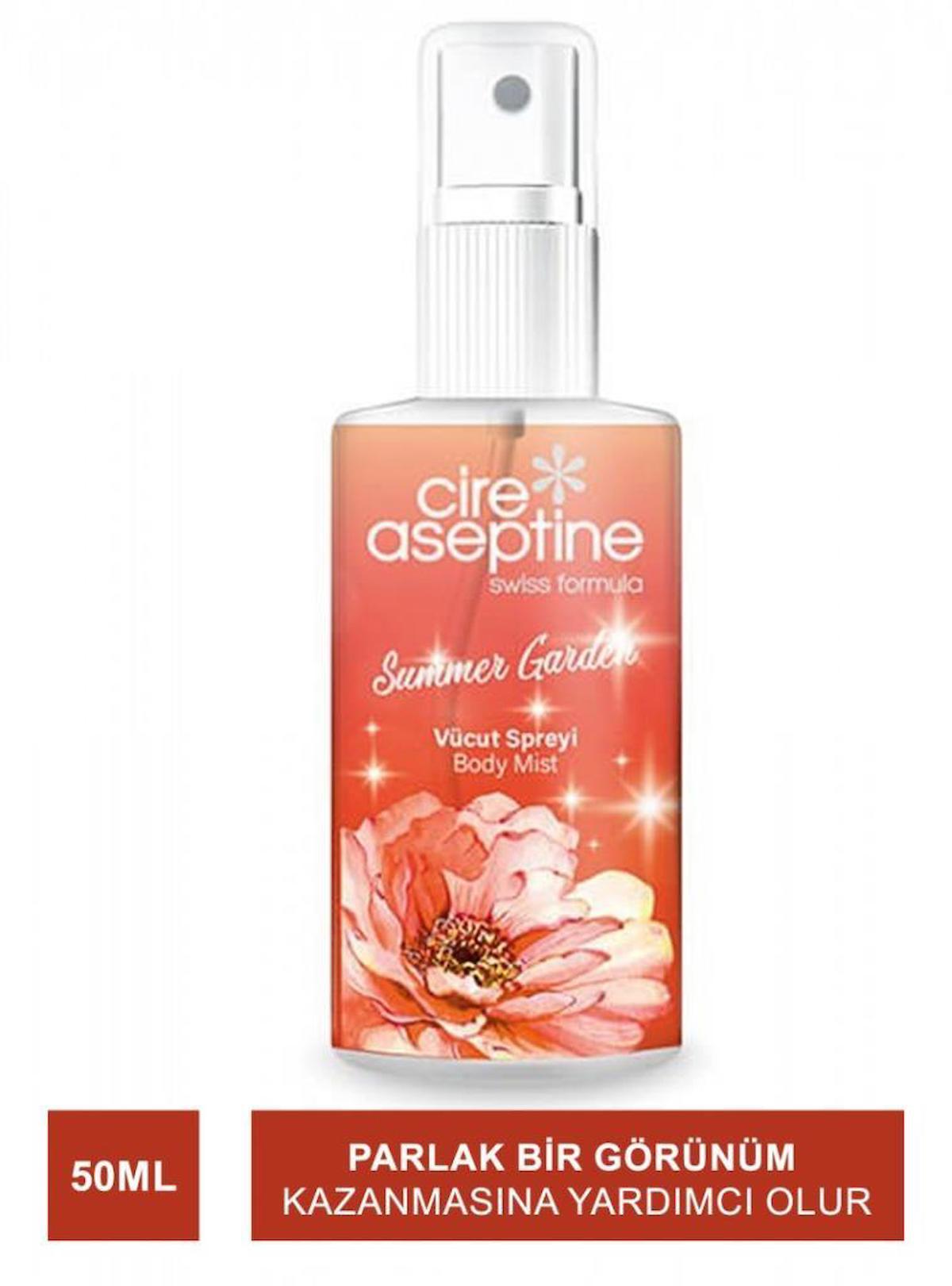 Cire Aseptine Vücut Spreyi 50ml Summer Garden 