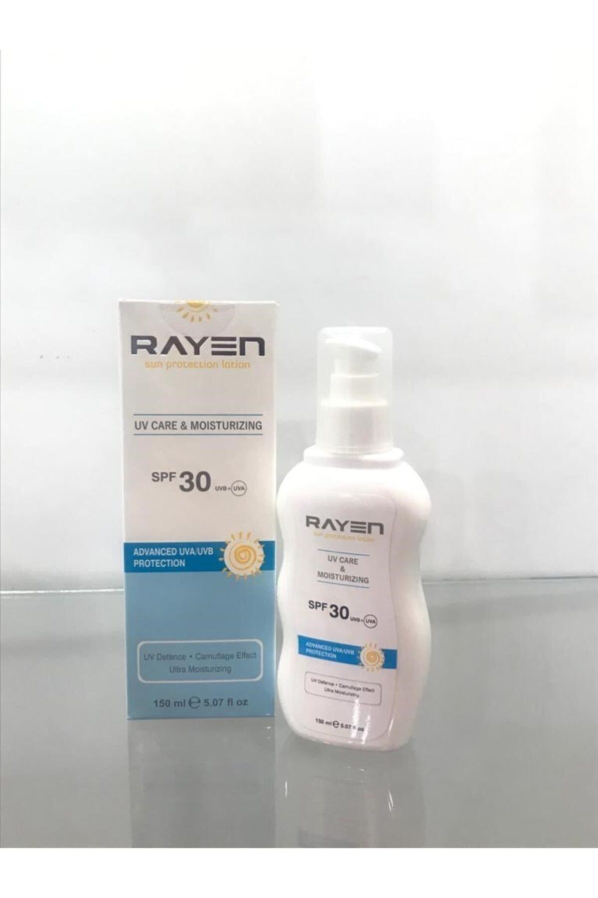 Rayen 30 Faktör Yaşlanma Karşıtı Tüm Cilt Tipleri İçin Renksiz Güneş Koruyucu Losyon 150 ml