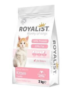 Royalist Premium Tavuklu Yavru Kedi Maması 2 Kg