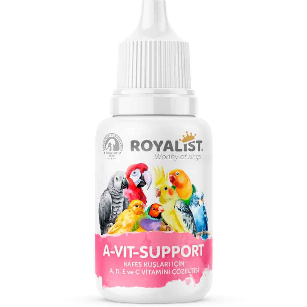 Royalist Kuşlar İçin A ve E Vitamini Desteği 30 Ml