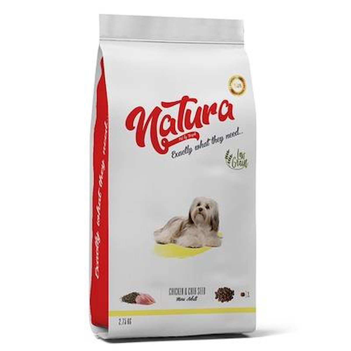 Natura Pet Natura Tavuk Etli ve Chia Tohumlu Küçük Irk Köpek Maması 2.75 kg