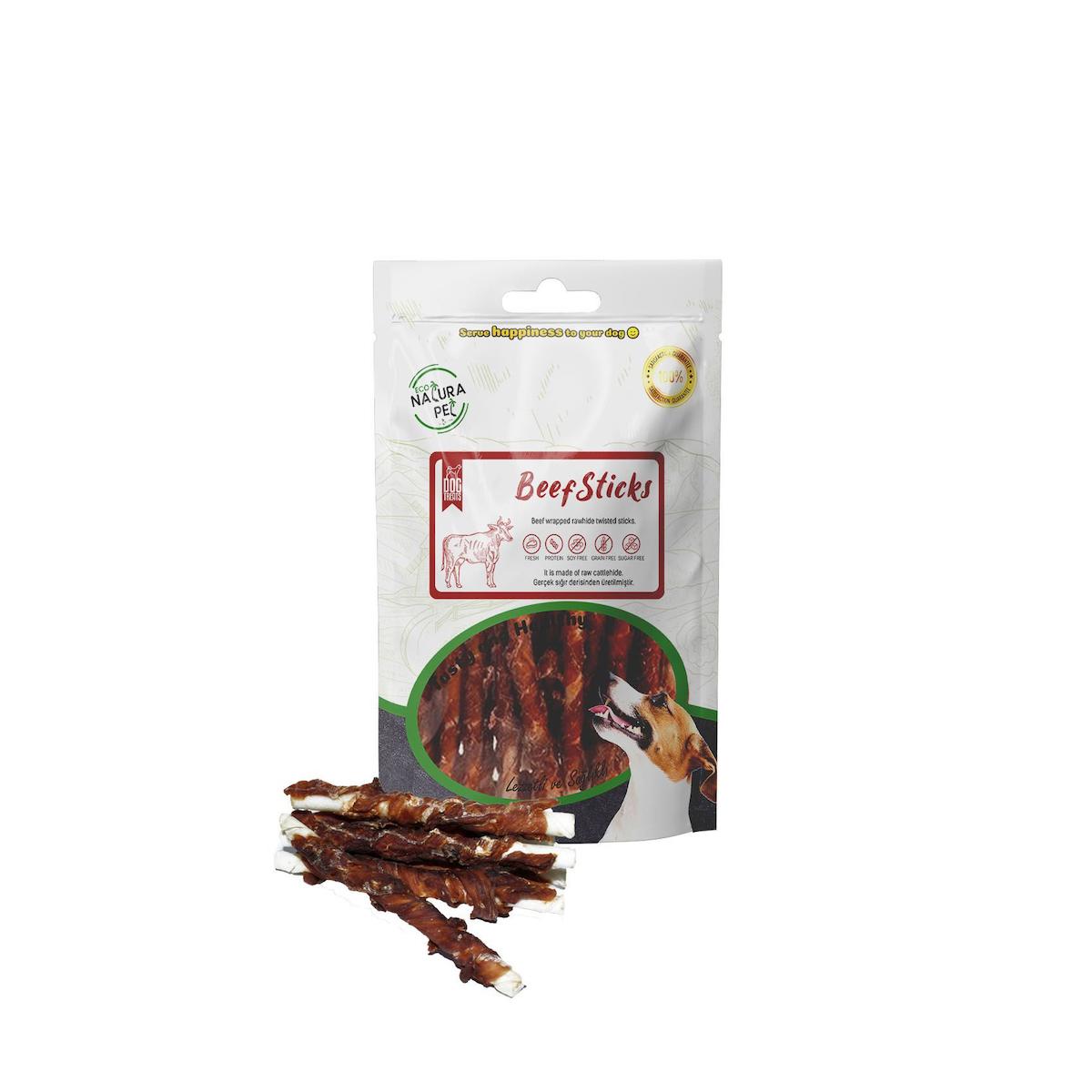 Eco Natura Pet Beef Sticks Biftekli Köpek Ödülü 75 Gr